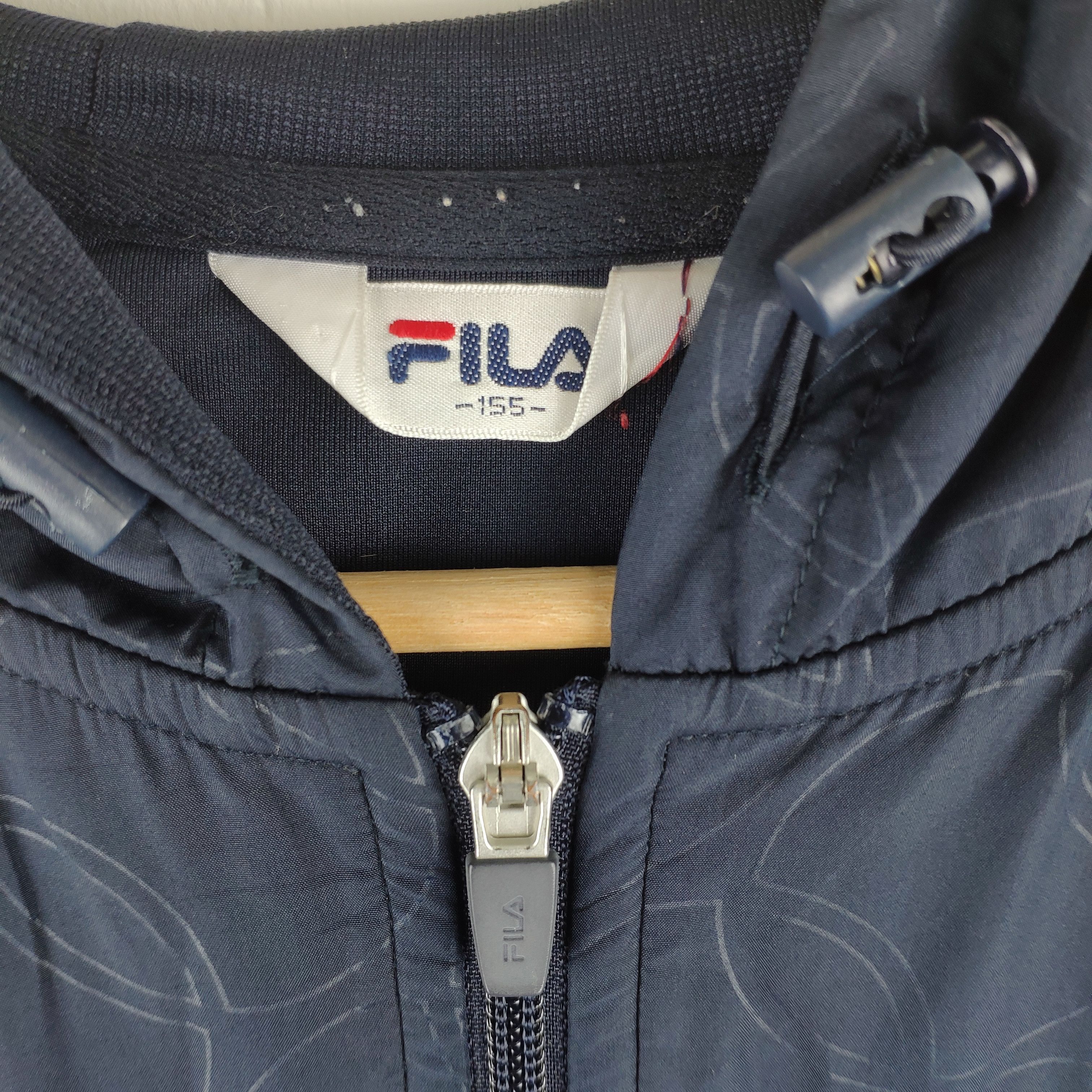 Fila × Vintage Vintage Hoodie Jacket Fila Biella Italia Size US S / EU 44-46 / 1 - 3 Thumbnail