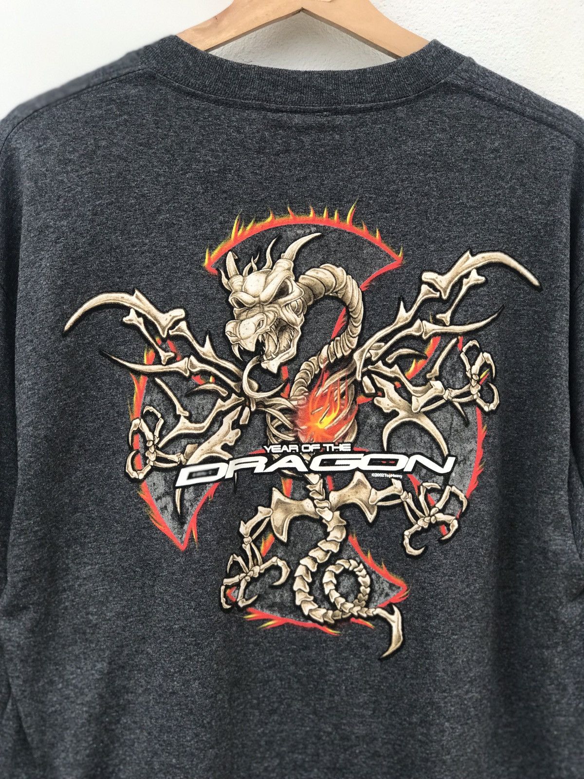 Japanese Brand Vintage Top Heavy Year Of The Dragon Size US L / EU 52-54 / 3 - 6 Thumbnail