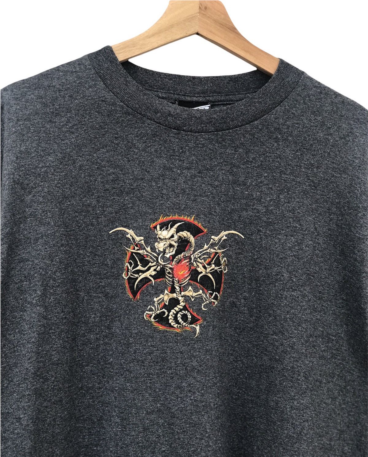 Japanese Brand Vintage Top Heavy Year Of The Dragon Size US L / EU 52-54 / 3 - 3 Thumbnail