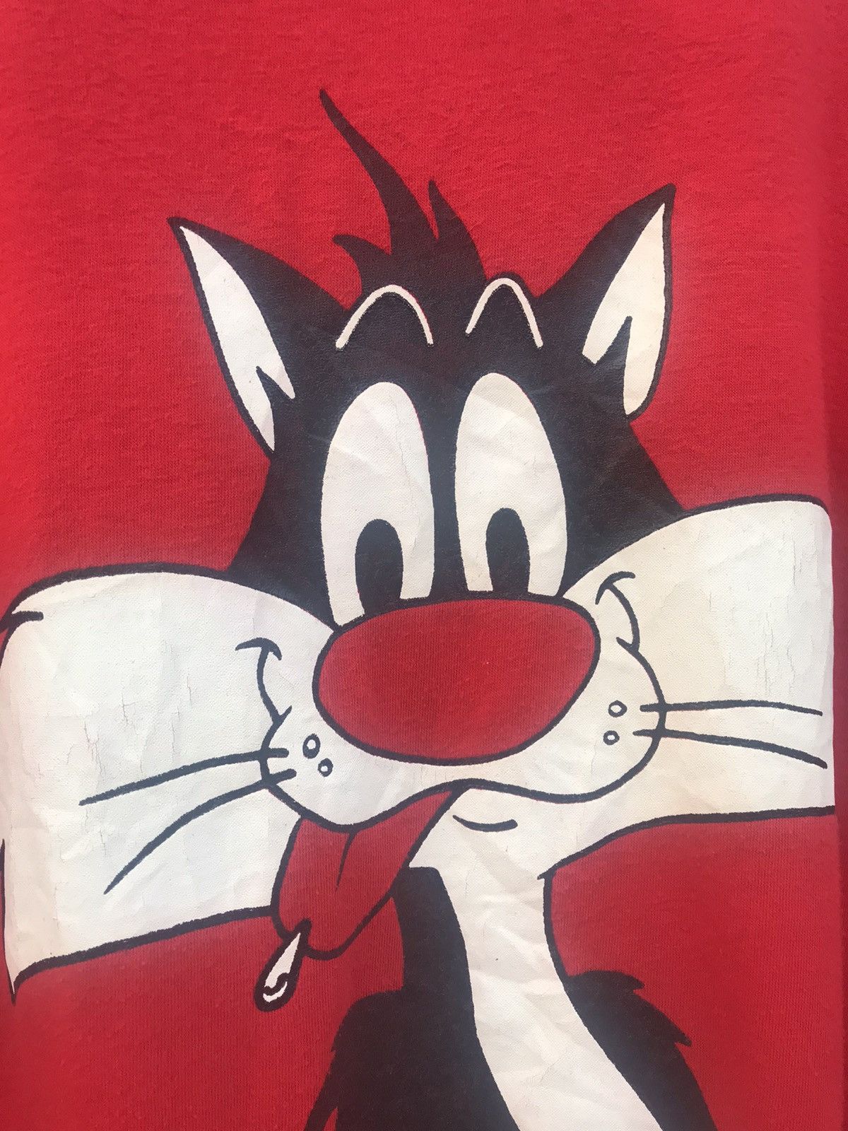 Vintage × Warner Bros Vintage Looney Tunes Sylverter Cat Size US L / EU 52-54 / 3 - 4 Thumbnail