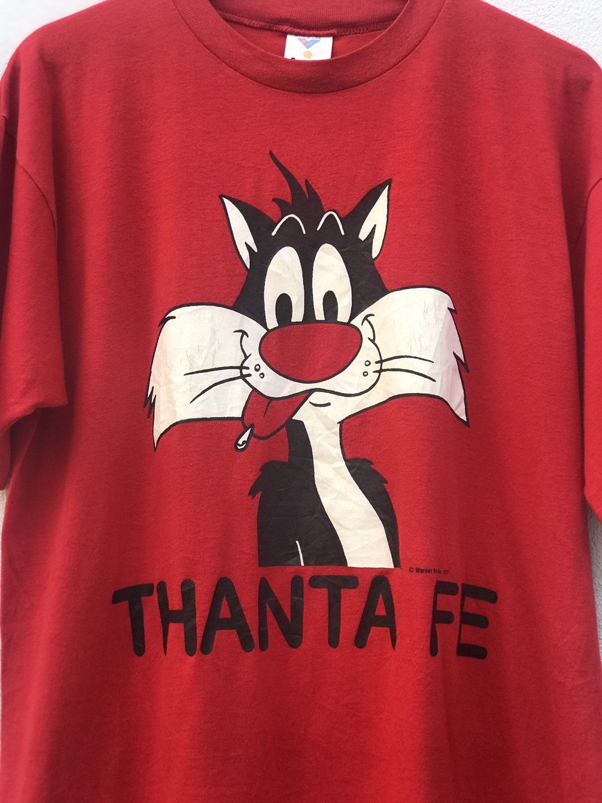 Vintage × Warner Bros Vintage Looney Tunes Sylverter Cat Size US L / EU 52-54 / 3 - 2 Thumbnail