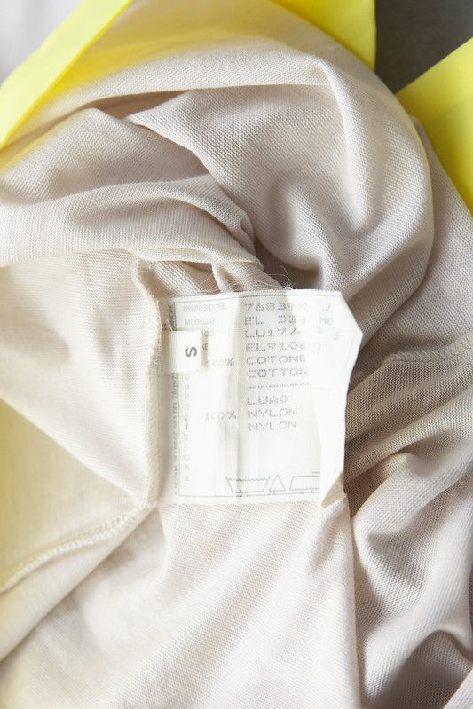 Helmut Lang SS97 neon strap t-shirt Size S / US 4 / IT 40 - 9 Thumbnail
