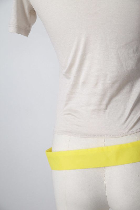 Helmut Lang SS97 neon strap t-shirt Size S / US 4 / IT 40 - 5 Thumbnail
