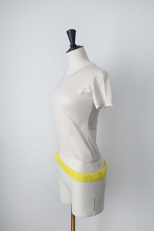 Helmut Lang SS97 neon strap t-shirt Size S / US 4 / IT 40 - 3 Thumbnail
