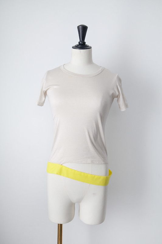 Helmut Lang SS97 neon strap t-shirt Size S / US 4 / IT 40 - 1 Thumbnail