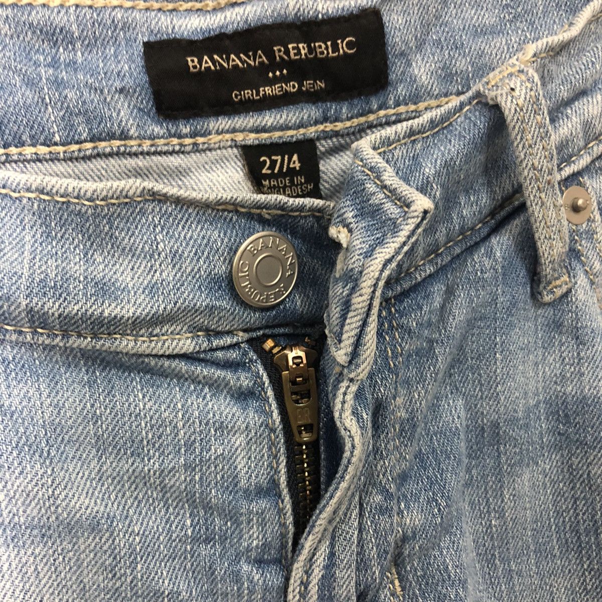 Banana Republic Vintage Banana Republic Jeans Lightwash Denim Pants Size US 30 / EU 46 - 7 Thumbnail
