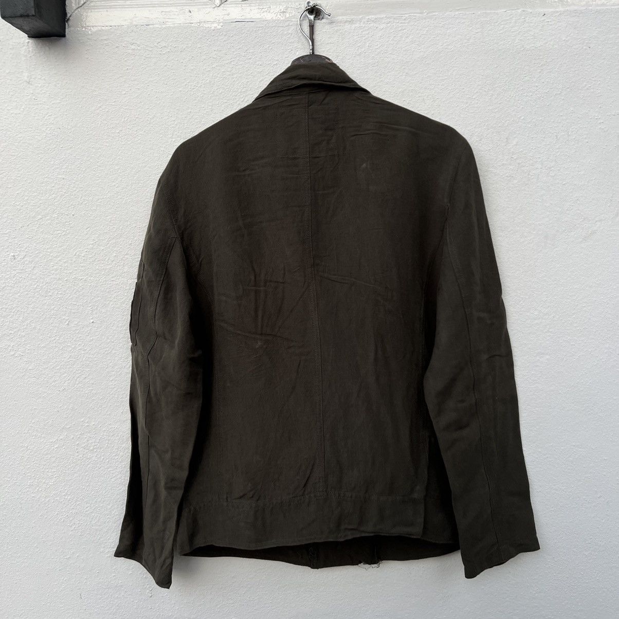 Japanese Brand RARE DOUBLE BREAST PARACHUTE BIKER JACKET SEMANTIC DESIGN Size US L / EU 52-54 / 3 - 8 Thumbnail