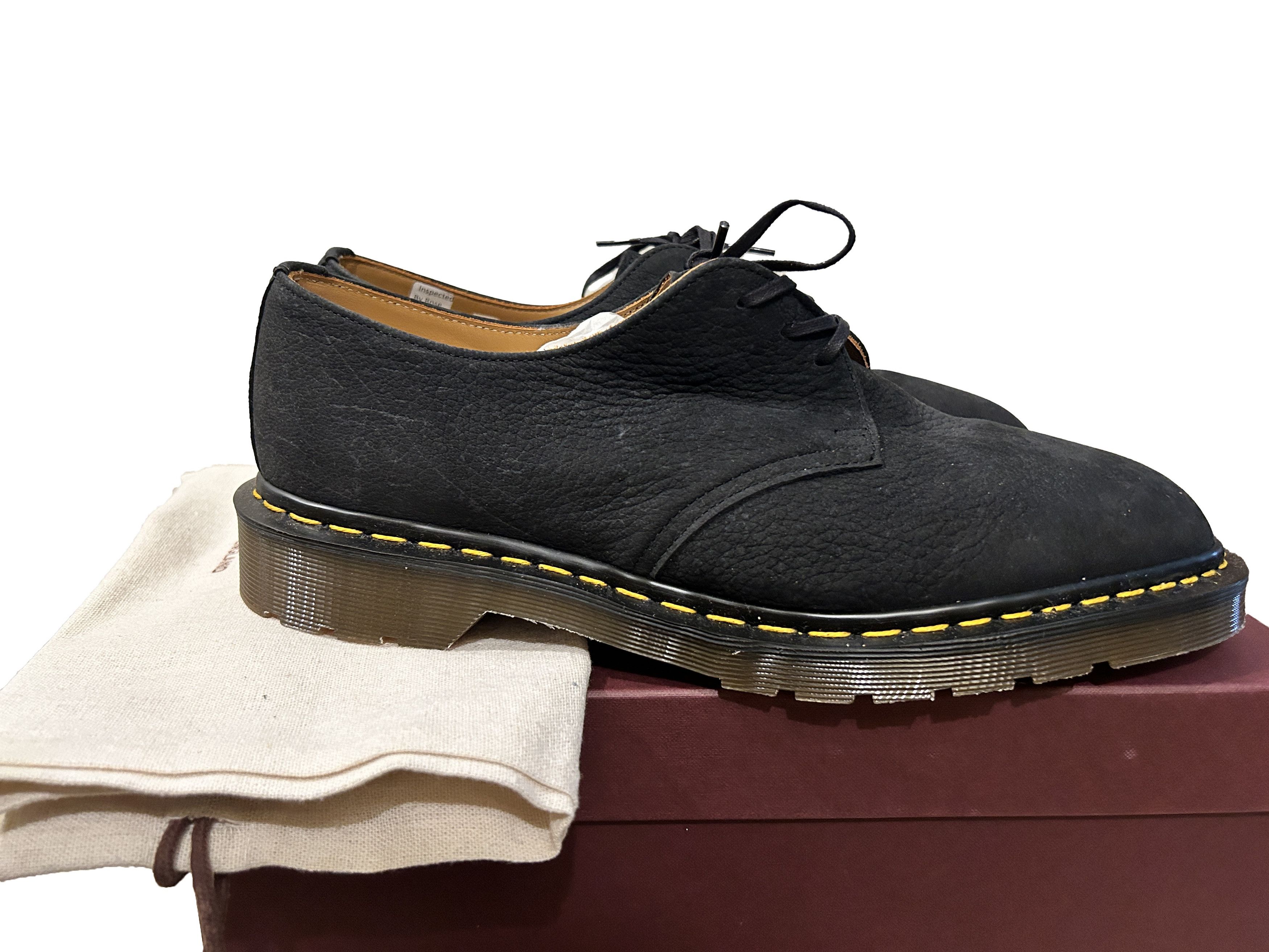 Dr. Martens Suede Oxford 1461 Derby Shoes - Black size UK 10 / US 11 Size US 11 / EU 44 - 1 Thumbnail
