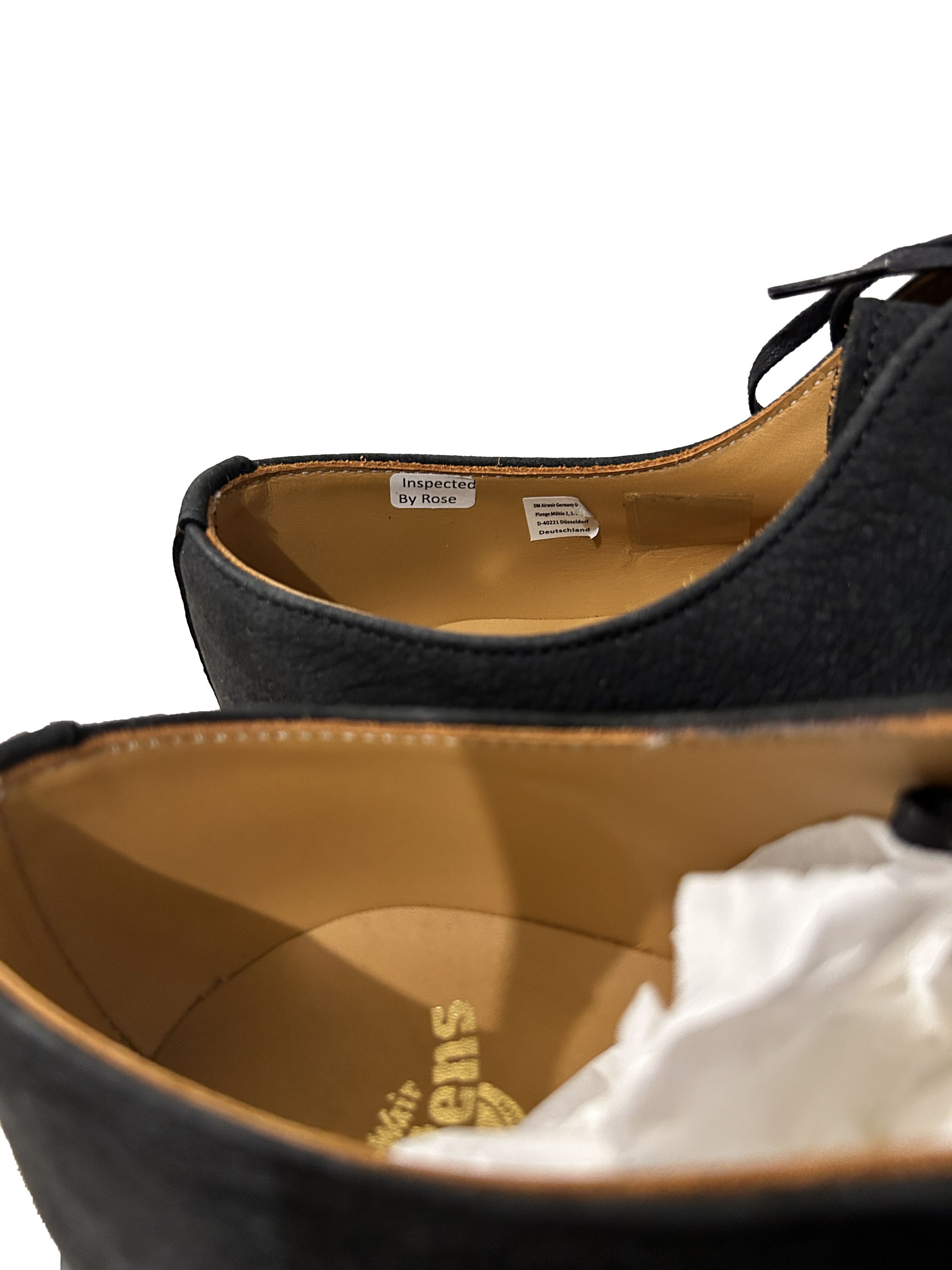 Dr. Martens Suede Oxford 1461 Derby Shoes - Black size UK 10 / US 11 Size US 11 / EU 44 - 6 Thumbnail