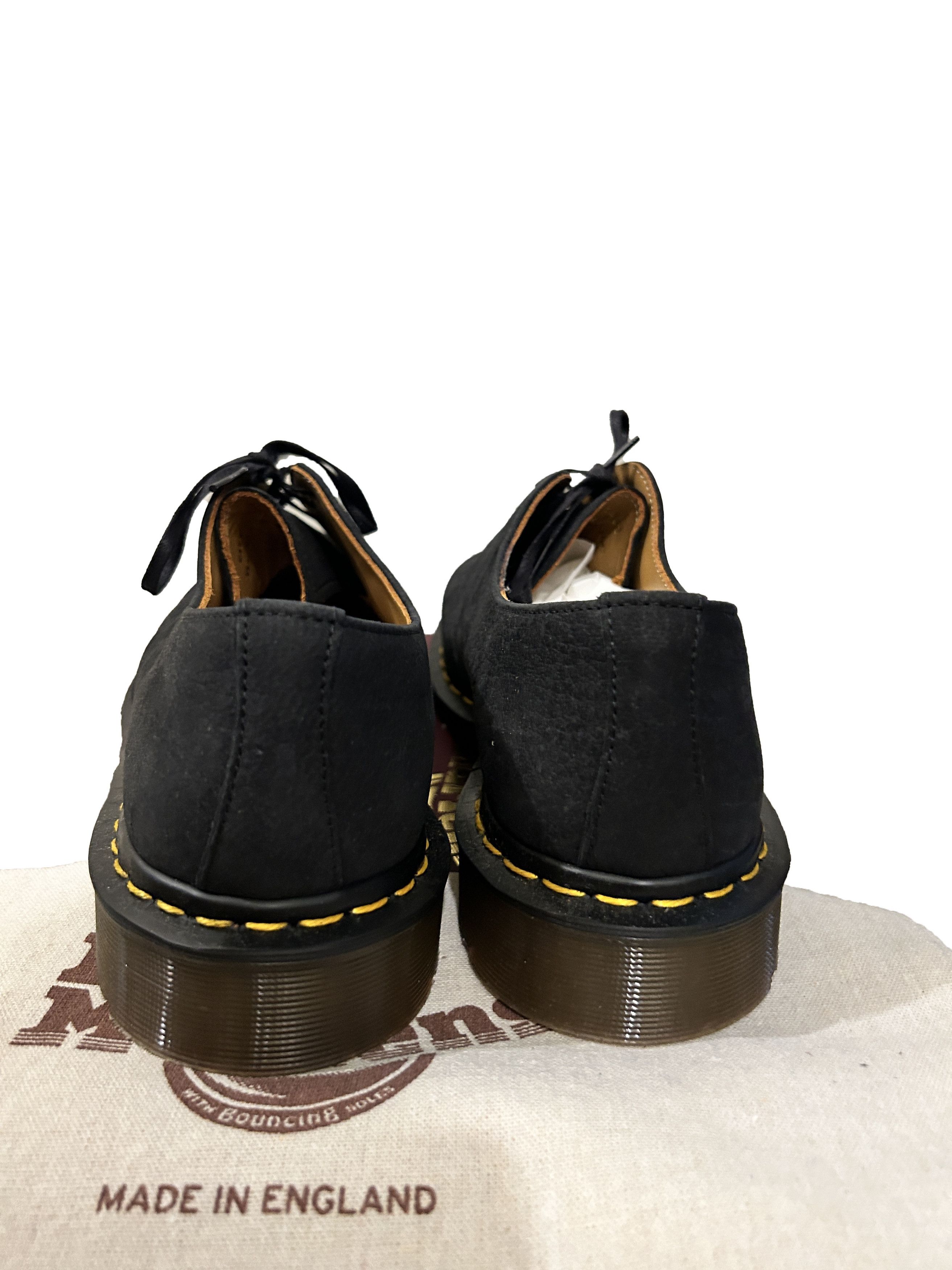 Dr. Martens Suede Oxford 1461 Derby Shoes - Black size UK 10 / US 11 Size US 11 / EU 44 - 4 Thumbnail