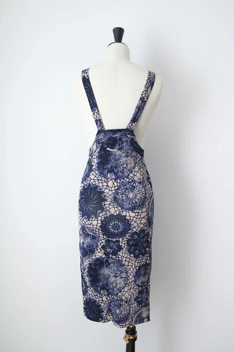 Jean Paul Gaultier Vintage macramé print dress Size M / US 6-8 / IT 42-44 - 4 Thumbnail
