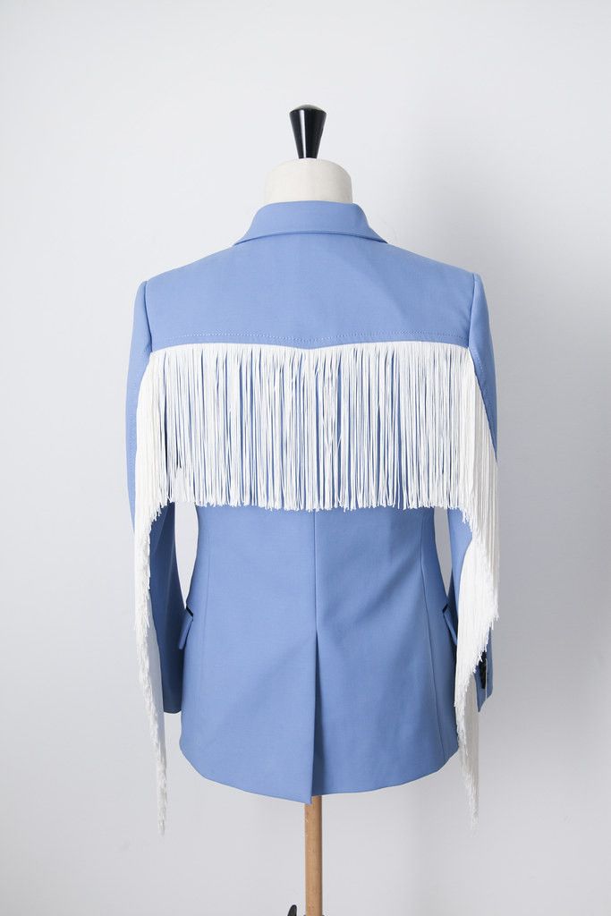 Gucci AW16 rodeo tuxedo embroidered jacket Size 44R - 6 Thumbnail