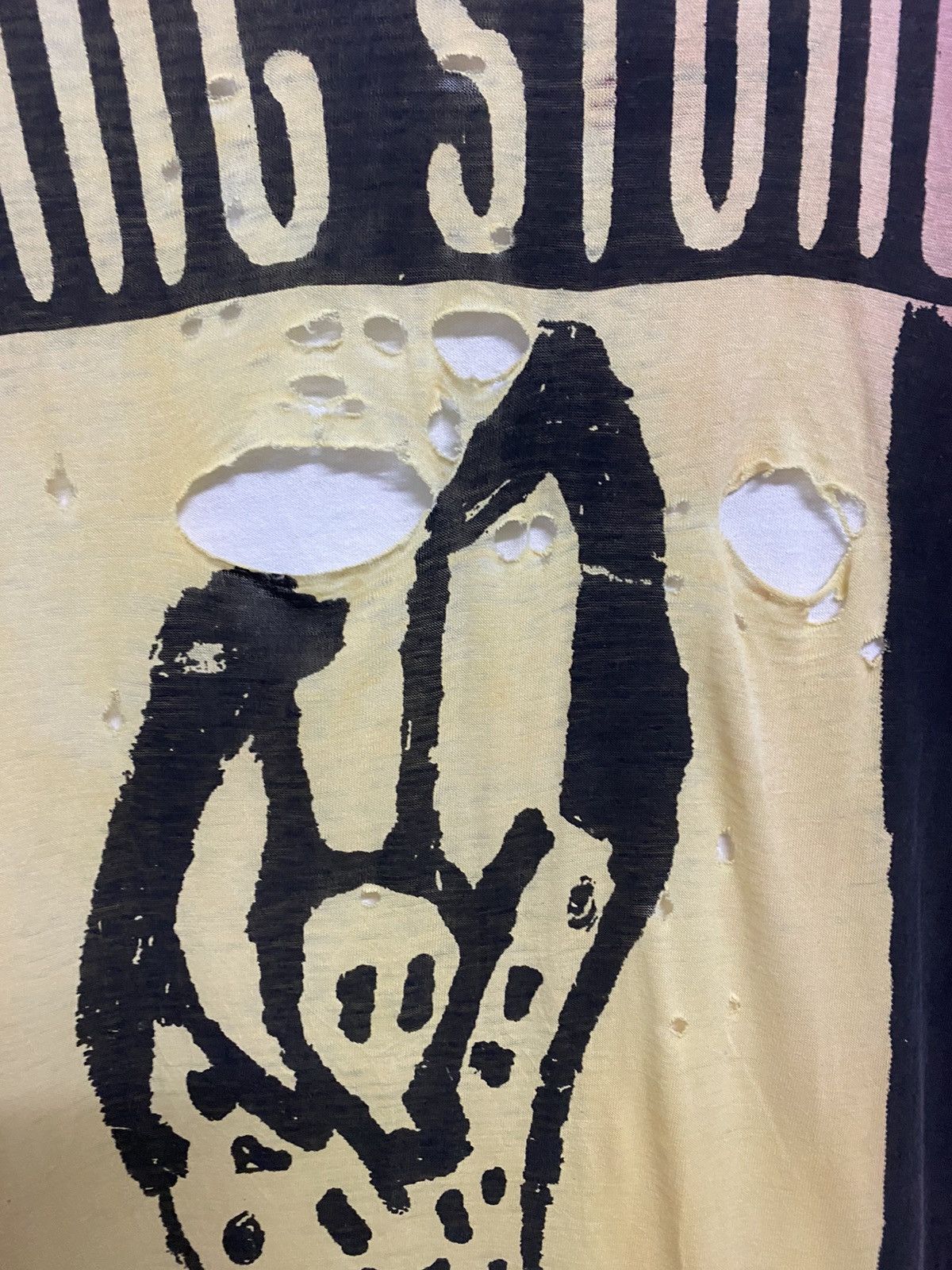 Band Tees × Brockum × Vintage Vintage Distress 1994 Voodoo Lounge Rolling Stones Tie-Dye Size US XL / EU 56 / 4 - 3 Thumbnail