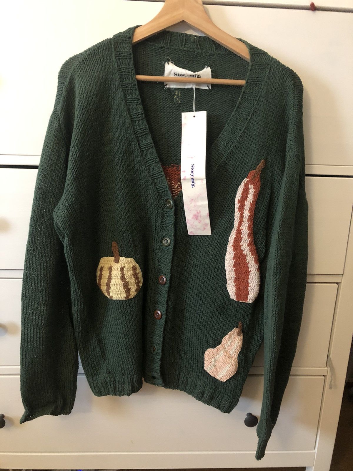 トップス BAA COSTUME MFG KING MOHAIR CARDIGAN Mohair cardigan BAA COSTUME MFG