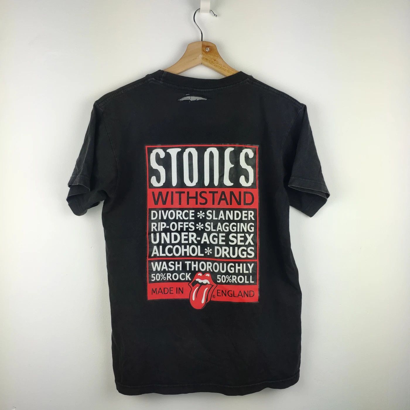 Steal Vintage The Rolling Stones Tee Trashed