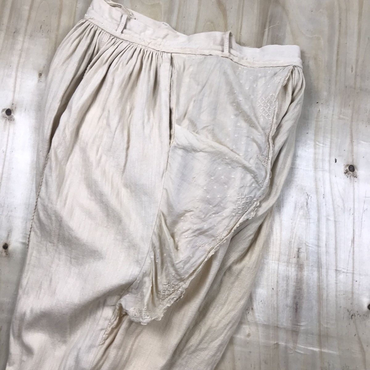 Japanese Brand Vintage Minko Drawstring Assymetical Sarouel Handmade Pants Size US 30 / EU 46 - 13 Thumbnail