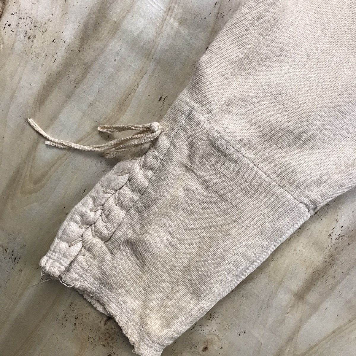 Japanese Brand Vintage Minko Drawstring Assymetical Sarouel Handmade Pants Size US 30 / EU 46 - 8 Thumbnail