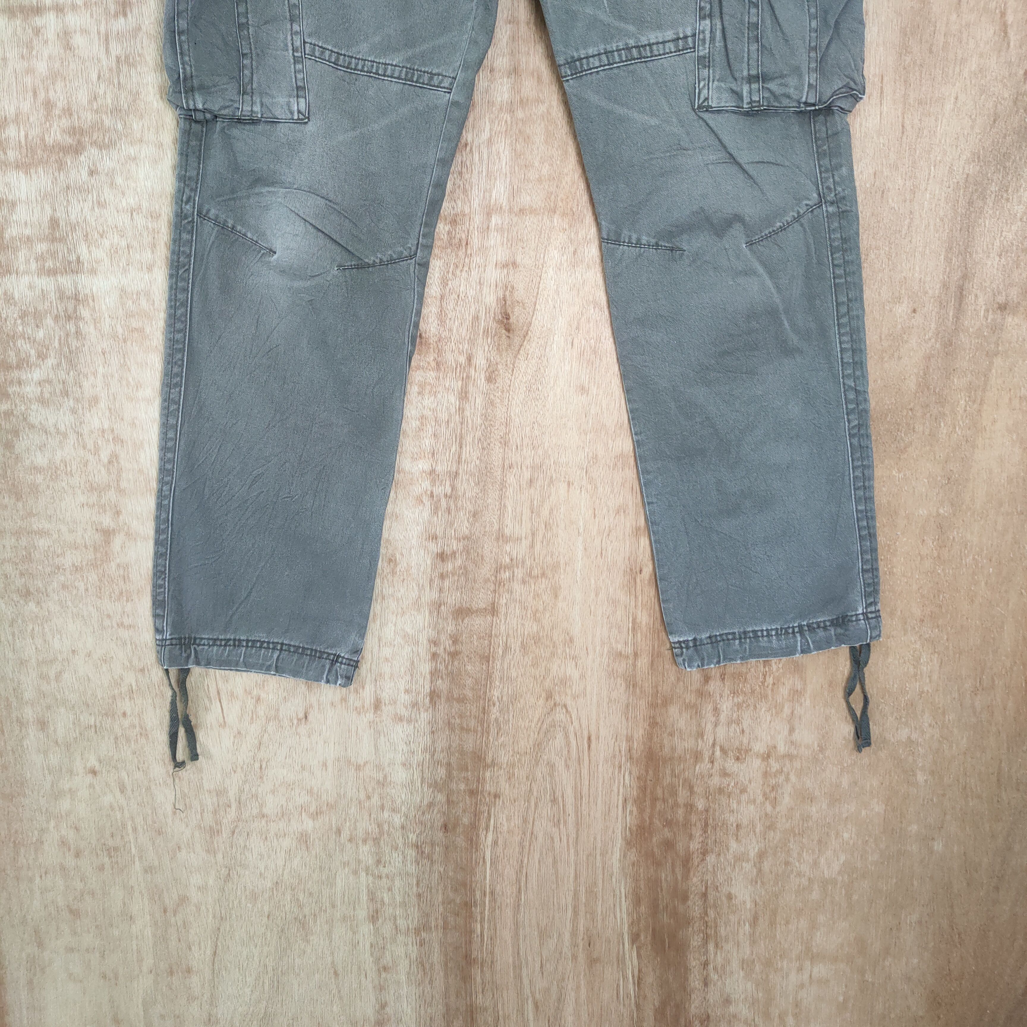 Japanese Brand W32 VINTAGE JAPANESE BRAND FADED CARGO PANTS Size US 32 / EU 48 - 3 Thumbnail