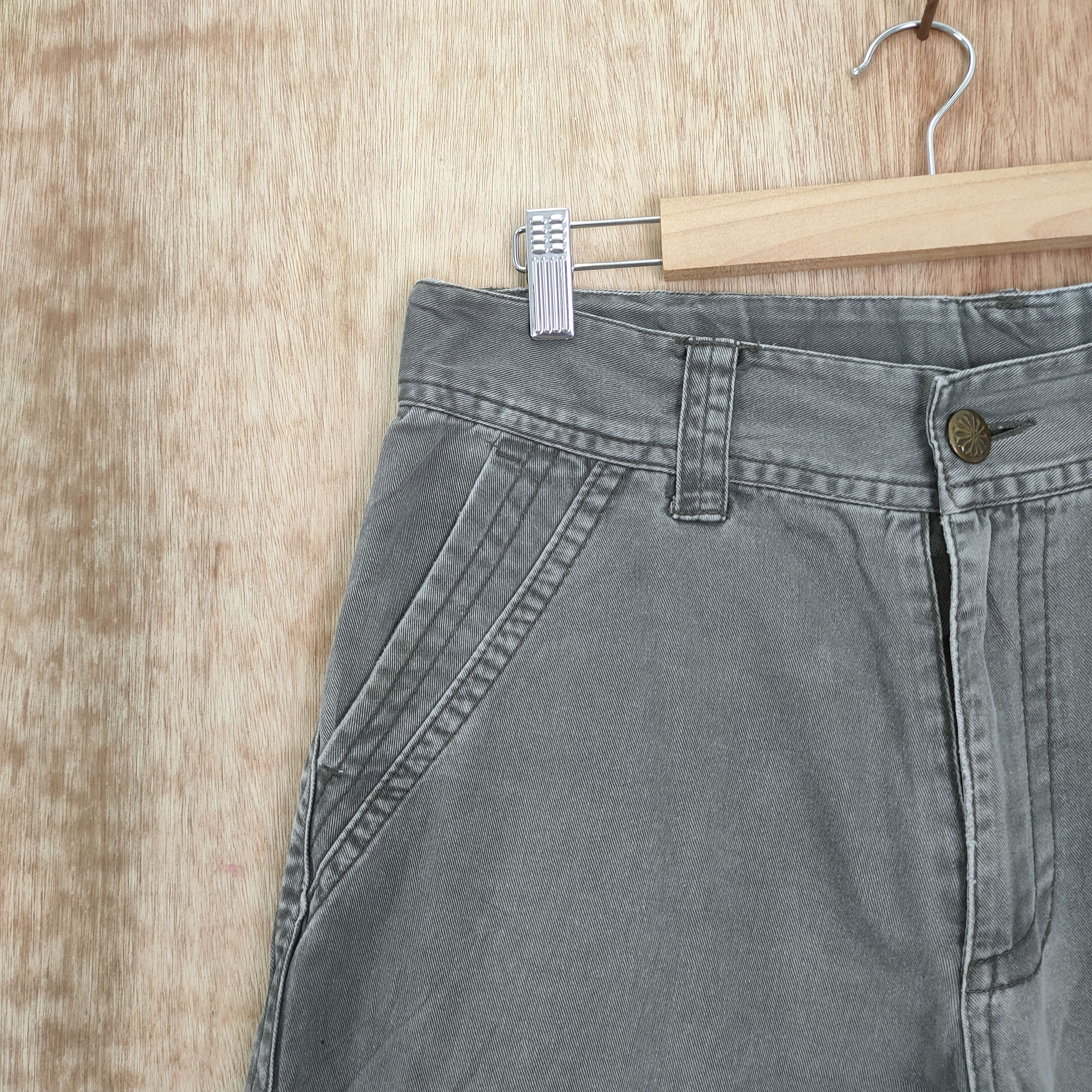 Japanese Brand W32 VINTAGE JAPANESE BRAND FADED CARGO PANTS Size US 32 / EU 48 - 12 Thumbnail