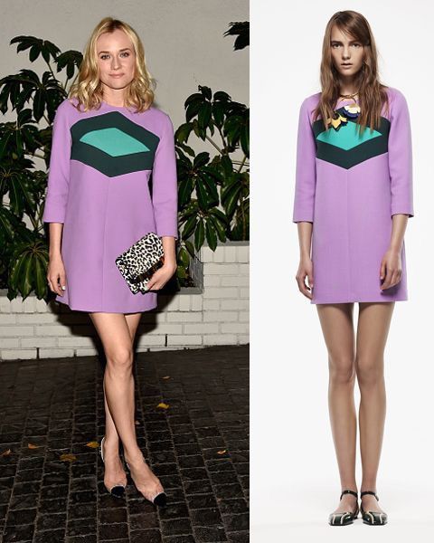 Marni Diane Kruger’s Marni paneled mini dress 2015 Golden Globes Size M / US 6-8 / IT 42-44 - 1 Thumbnail