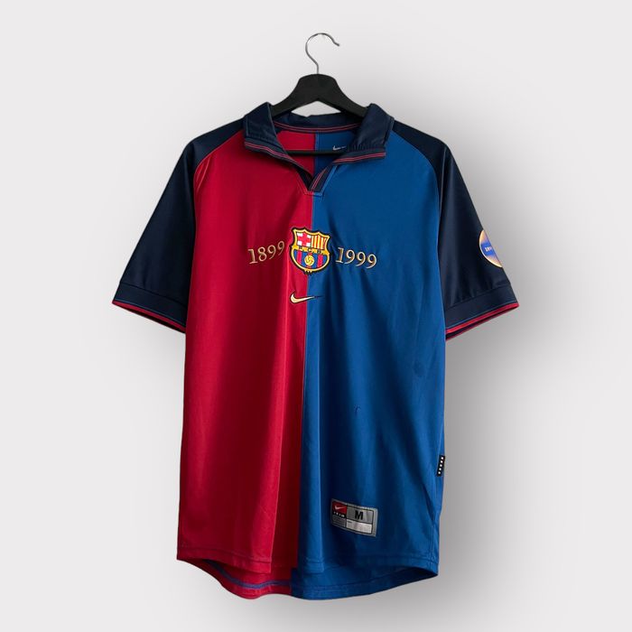 Vintage Vintage 1999-00 Barcelona Home Jersey #7 Figo | Grailed