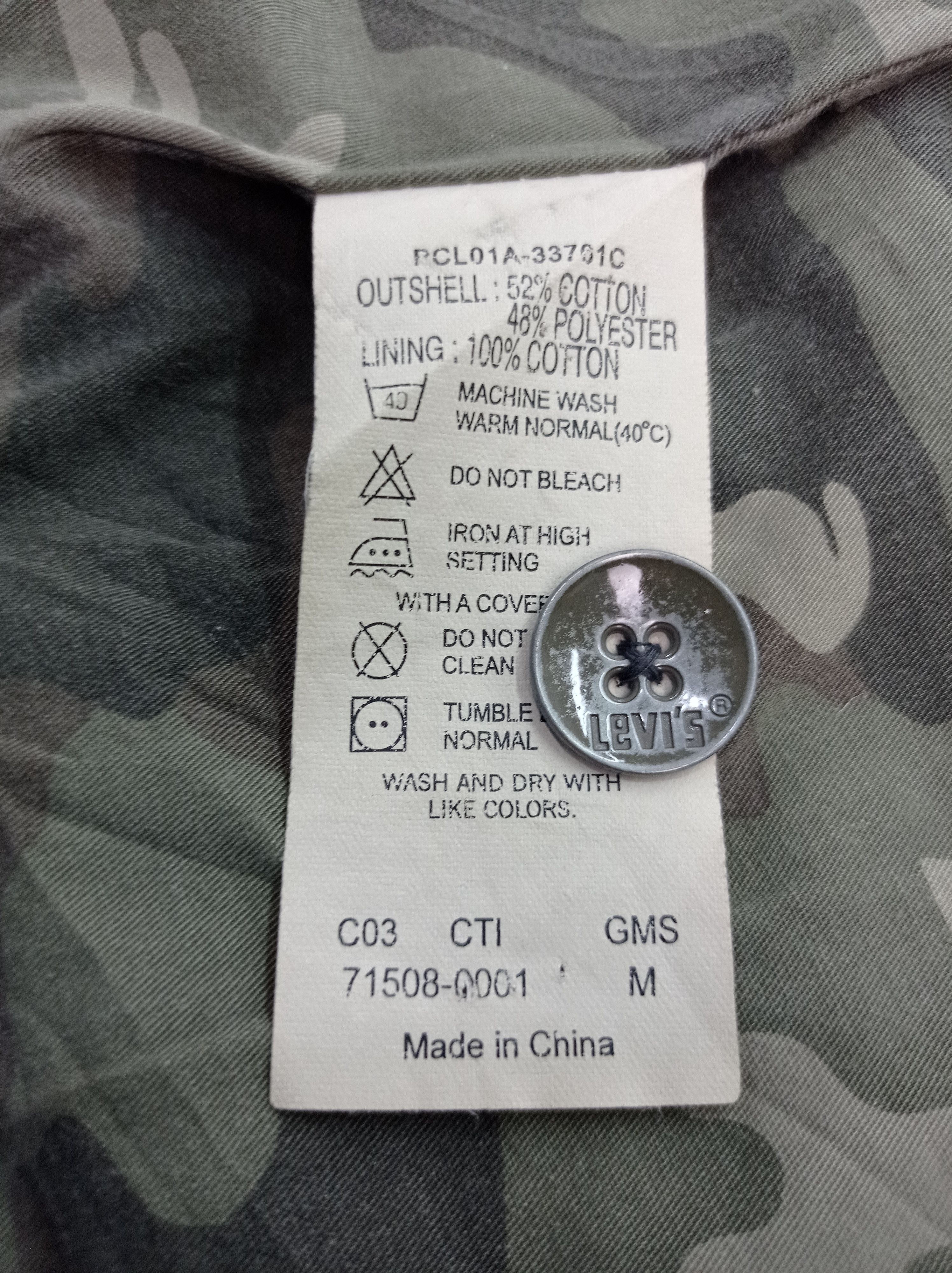Levi's Levi's Colduroy Multi Pocket Jacket Size US M / EU 48-50 / 2 - 3 Thumbnail