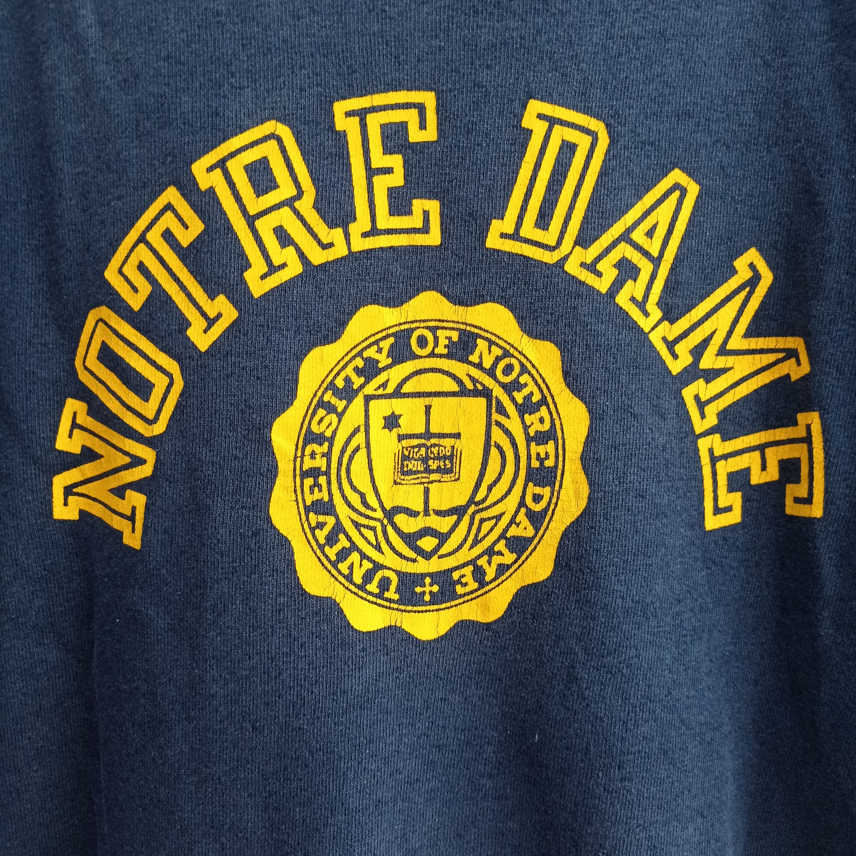 Champion Vintage Champion Notre Dame Sweatshirts Size US M / EU 48-50 / 2 - 14 Thumbnail