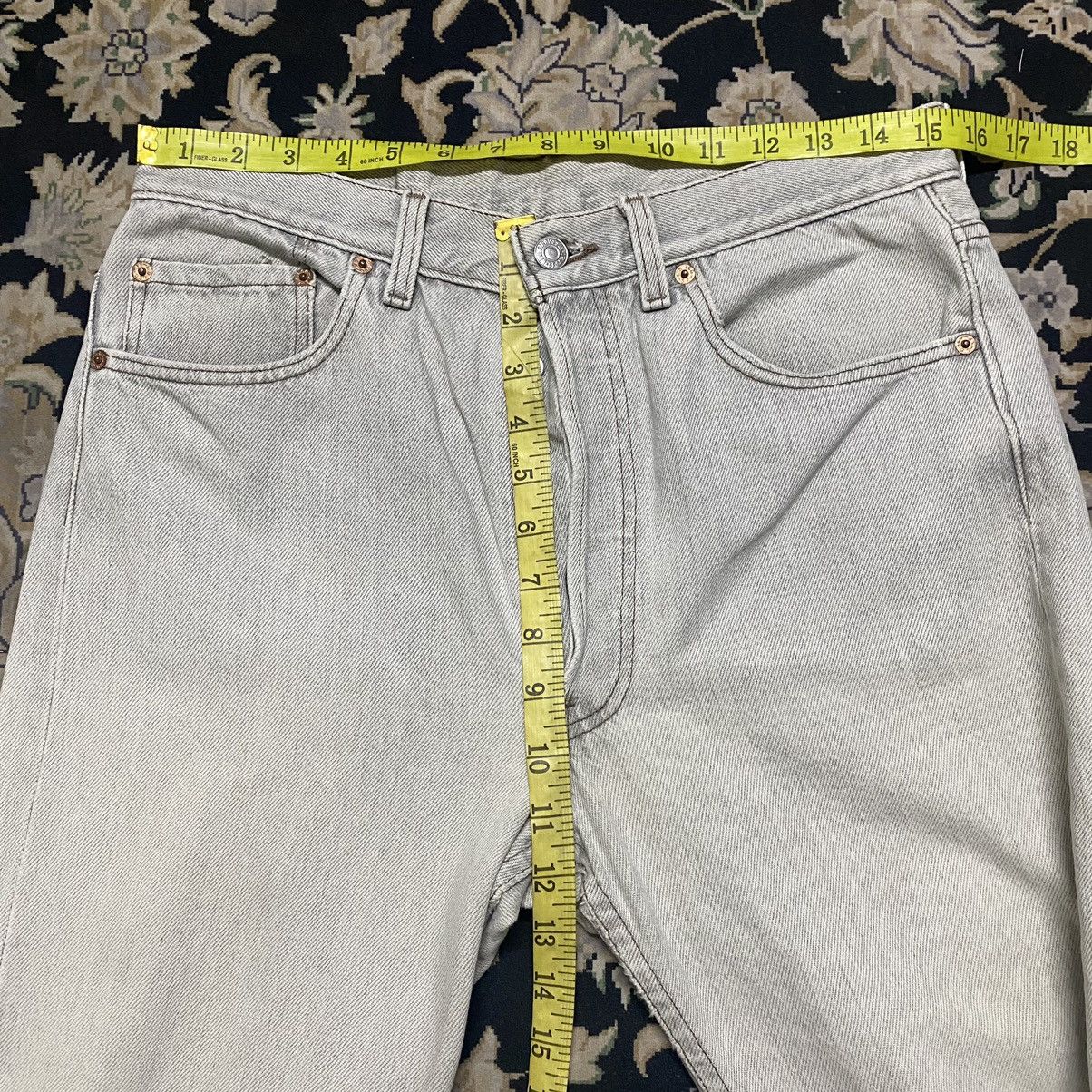 Levi's Vintage Levis 501 Grey Jeans 31x33 Made in USA Size US 31 - 18 Thumbnail