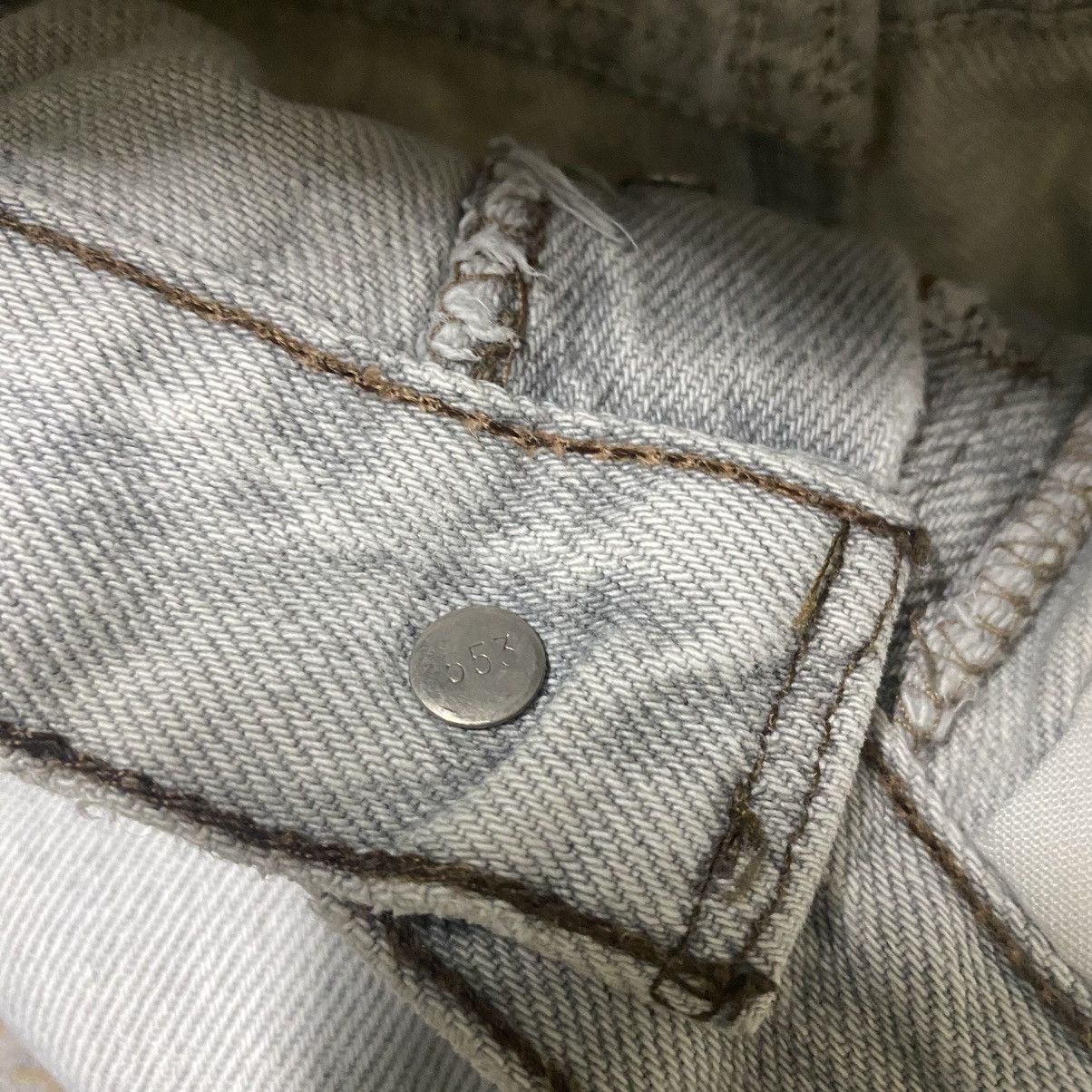 Levi's Vintage Levis 501 Grey Jeans 31x33 Made in USA Size US 31 - 15 Thumbnail