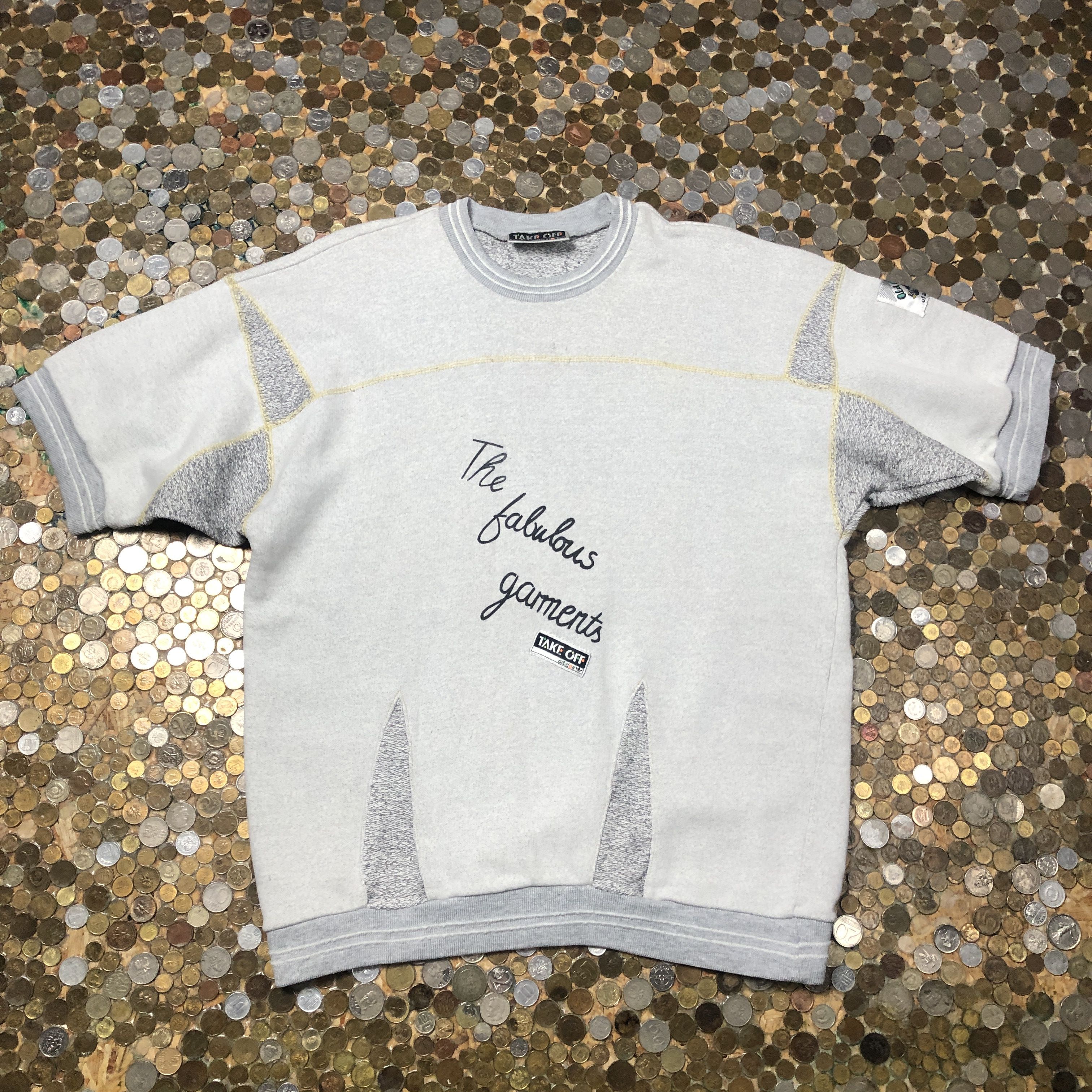 Adiddas Vintage Take Off Tee T-shirt Sweatshirt