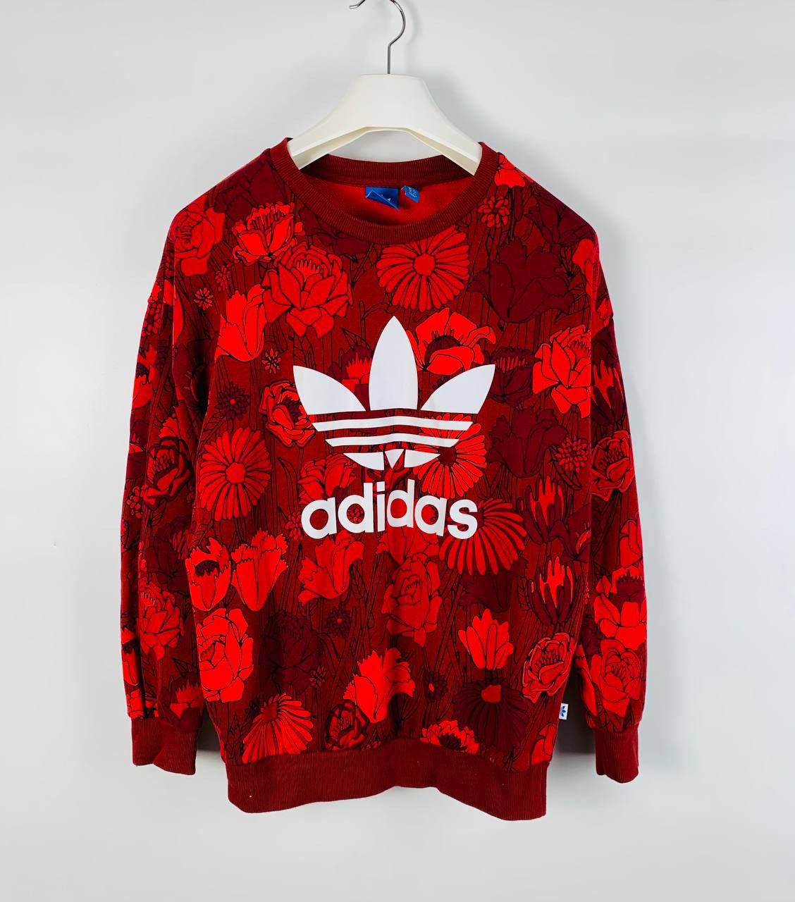 Adidas Adidas sweatshirt multi cotton S Size US S / EU 44-46 / 1 - 1 Thumbnail