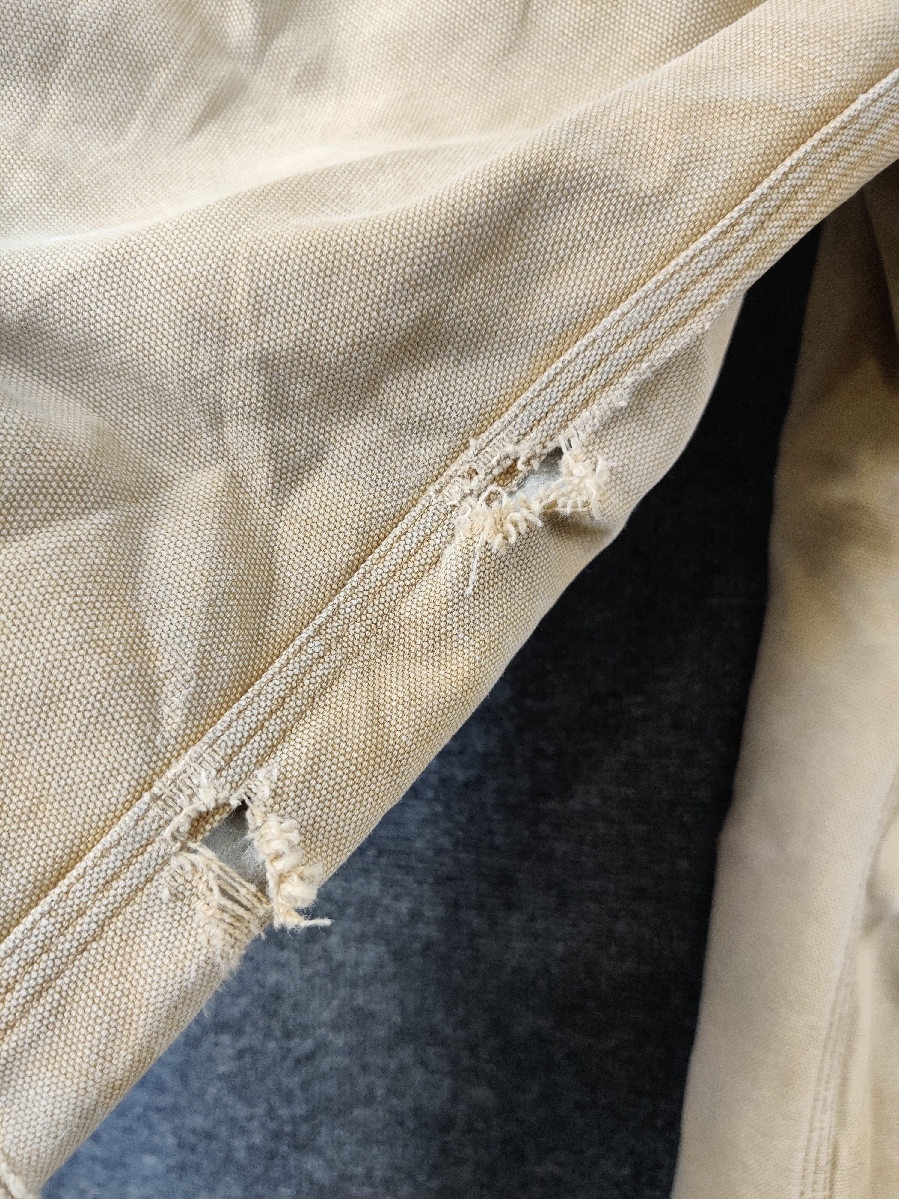 Carhartt Thrashed Vintage Carhartt Distressed Detroit Canvas Jacket Size US XXL / EU 58 / 5 - 12 Thumbnail