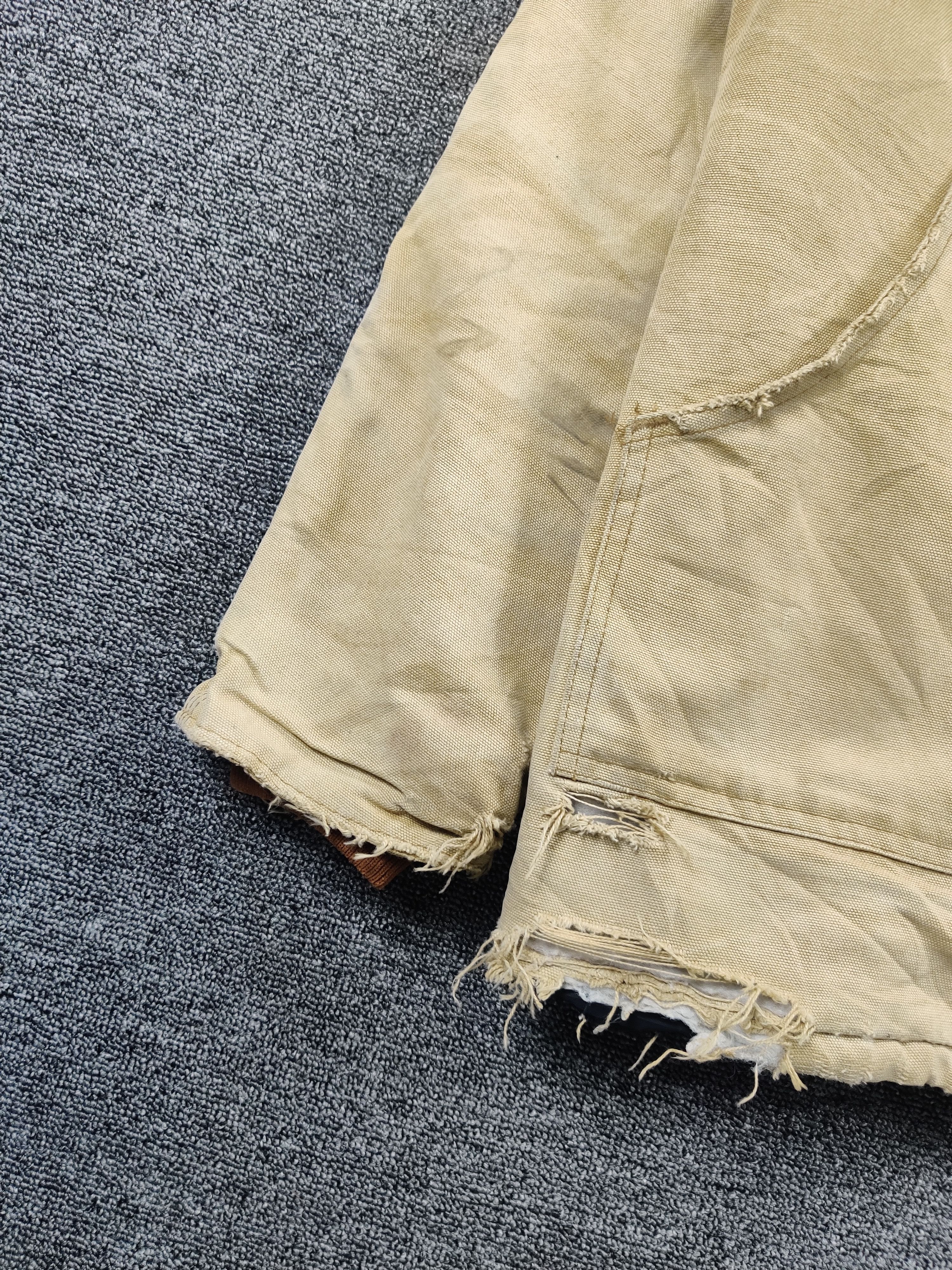 Carhartt Thrashed Vintage Carhartt Distressed Detroit Canvas Jacket Size US XXL / EU 58 / 5 - 4 Thumbnail