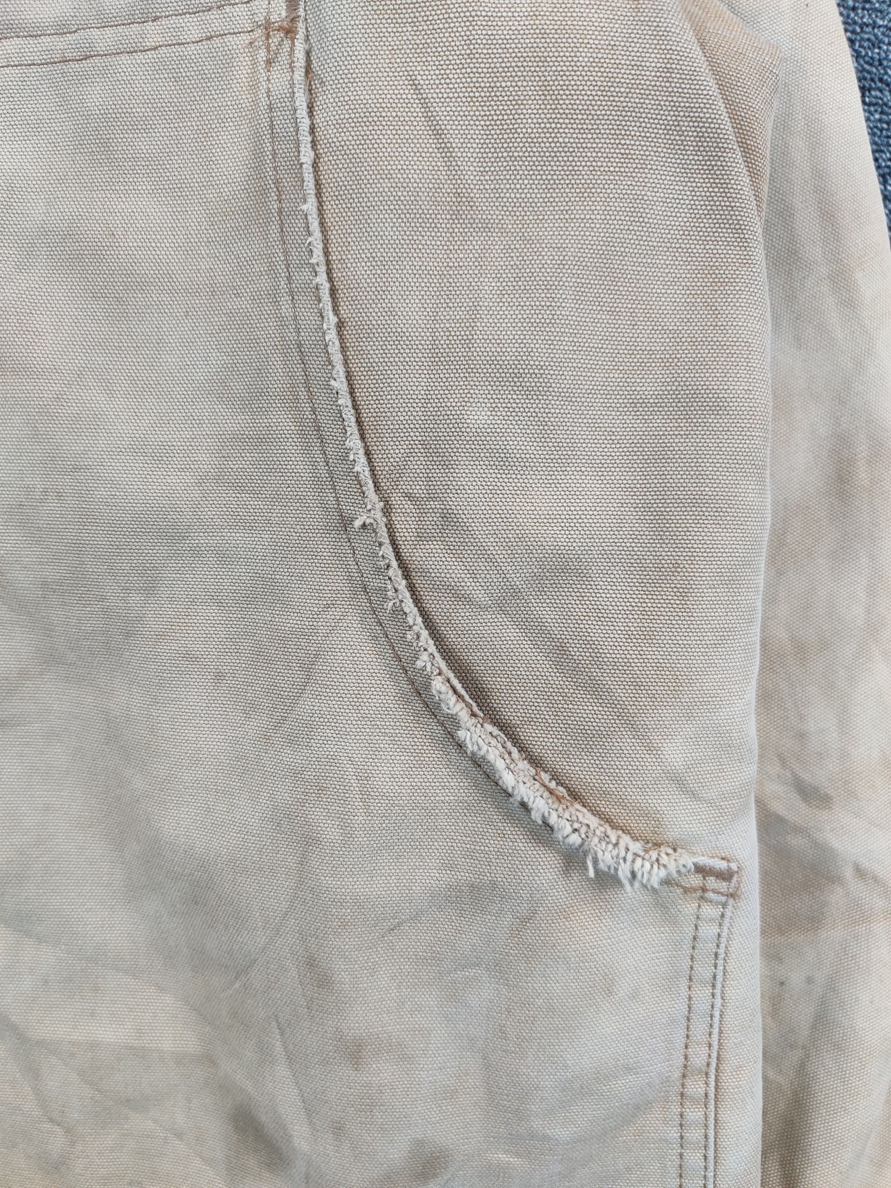 Carhartt Thrashed Vintage Carhartt Distressed Detroit Canvas Jacket Size US XXL / EU 58 / 5 - 13 Thumbnail