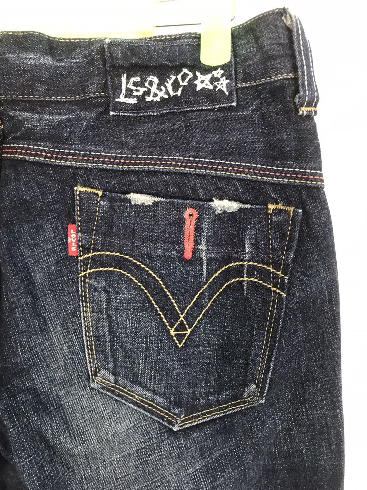 Levi's Levi's Strauss Jeans Lady Style Flared Leg Pants W29 W30 Size 29" - 9 Thumbnail
