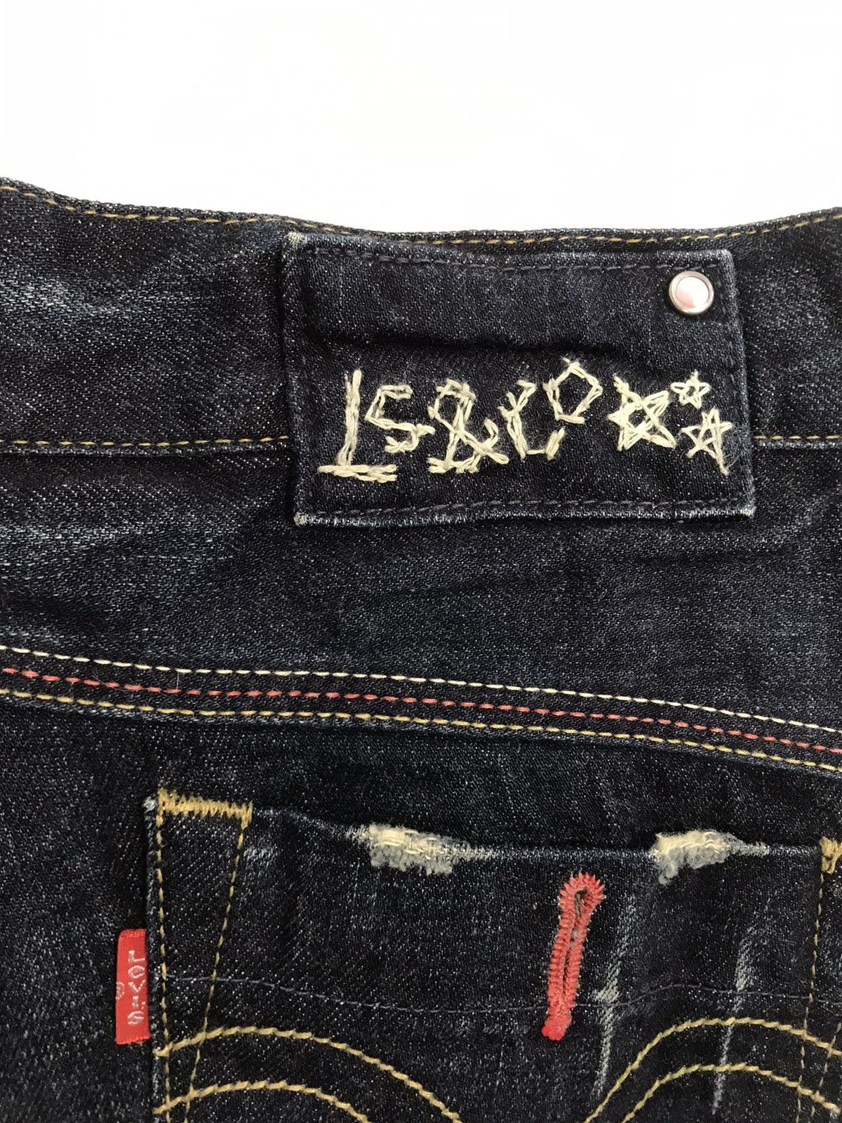 Levi's Levi's Strauss Jeans Lady Style Flared Leg Pants W29 W30 Size 29" - 10 Thumbnail