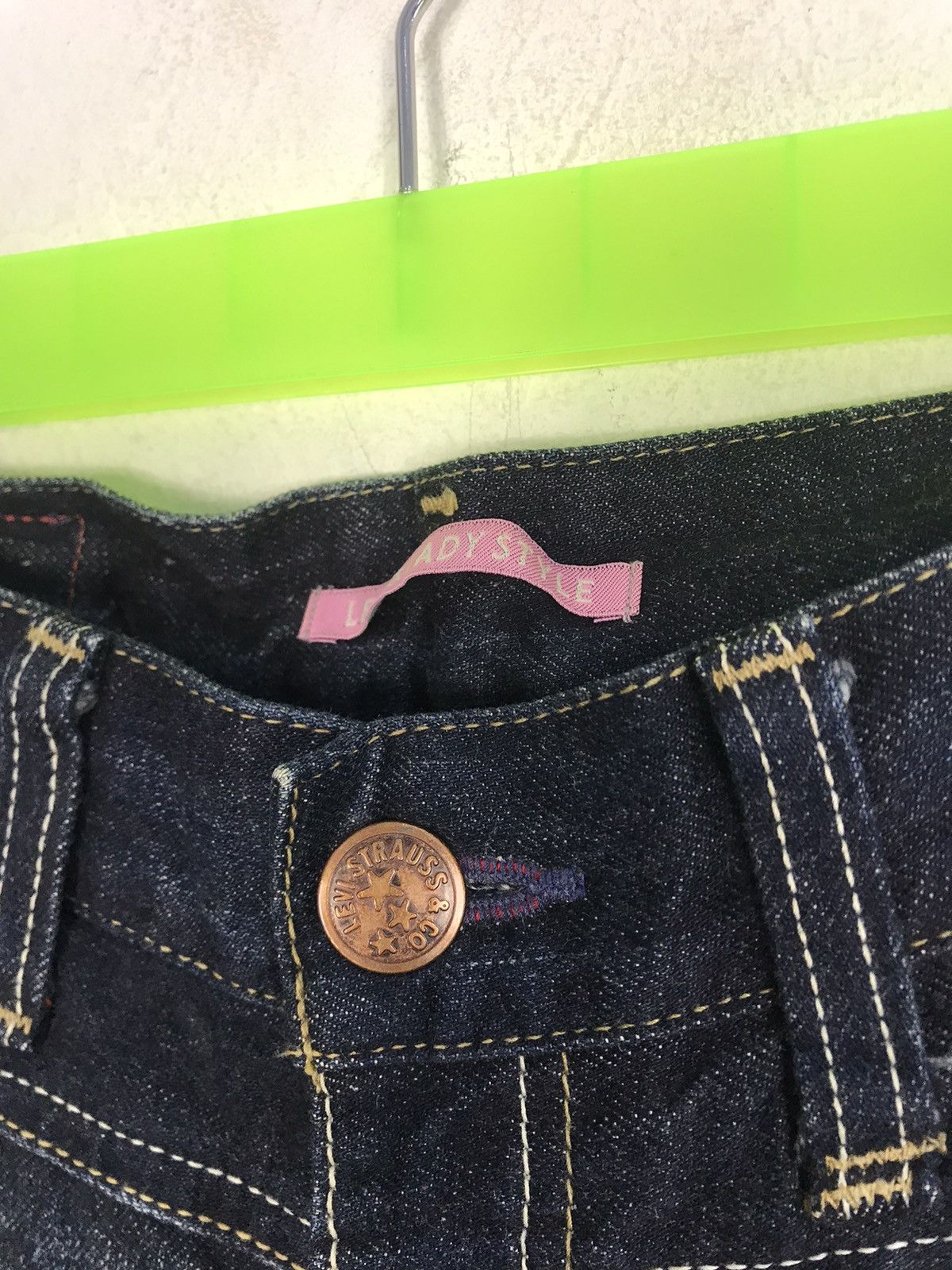 Levi's Levi's Strauss Jeans Lady Style Flared Leg Pants W29 W30 Size 29" - 6 Thumbnail