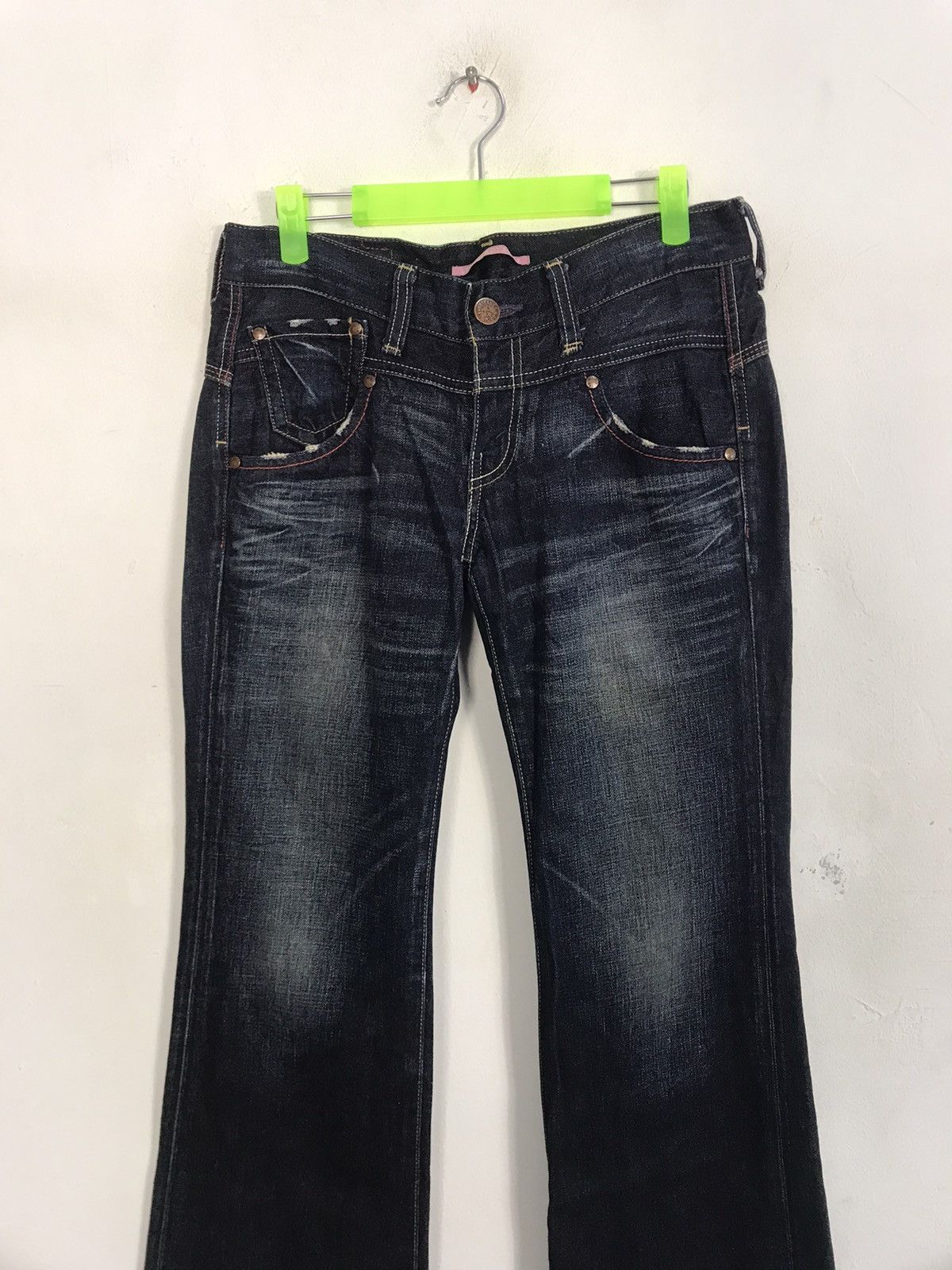 Levi's Levi's Strauss Jeans Lady Style Flared Leg Pants W29 W30 Size 29" - 3 Thumbnail