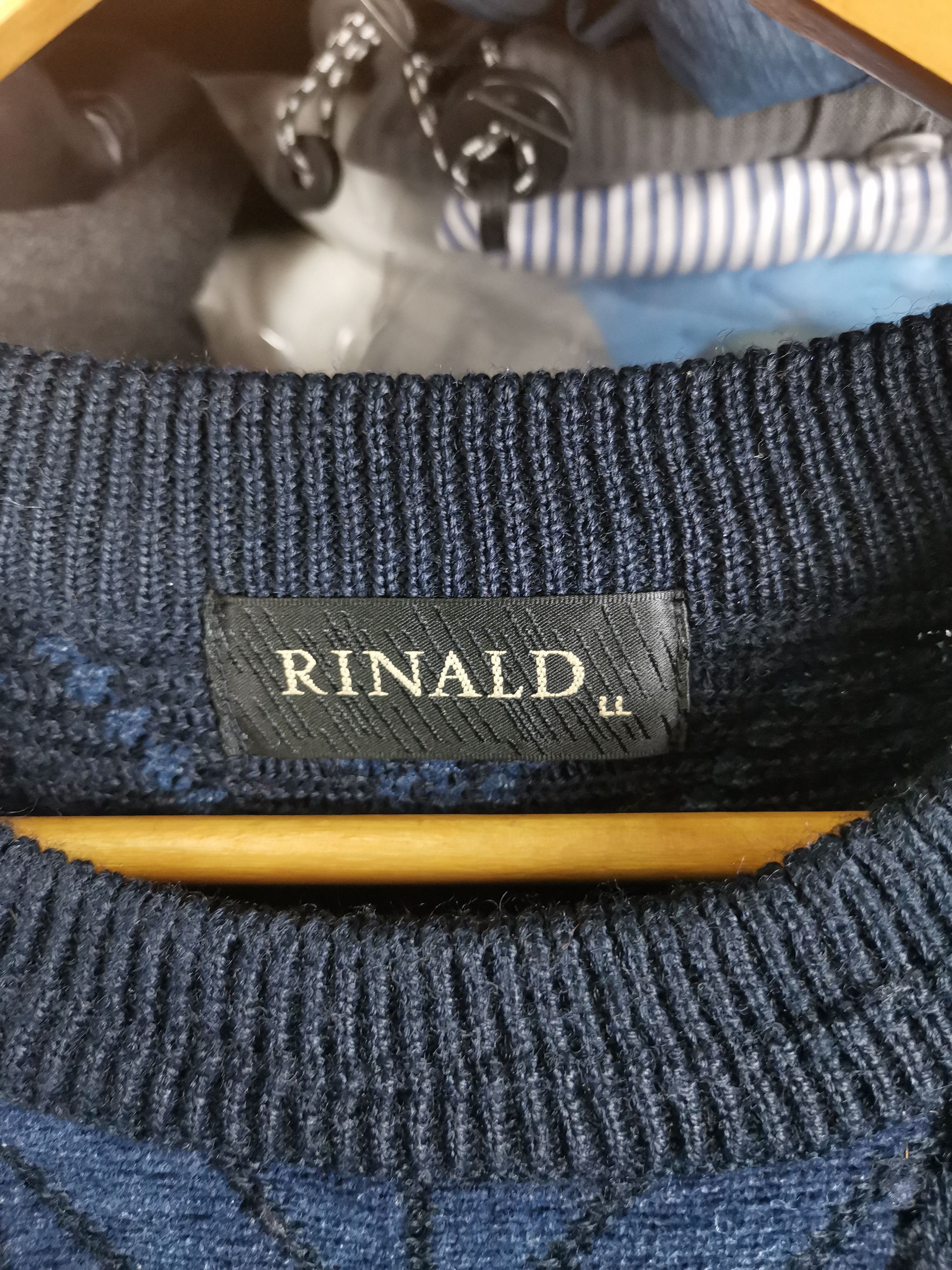 Aran Isles Knitwear Vintage Japanese Brand Rinald Knitwear Size US XL / EU 56 / 4 - 3 Thumbnail