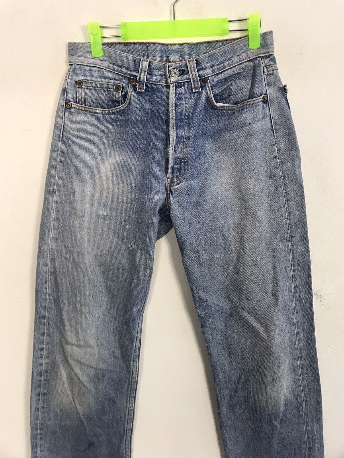 Levi's Vintage Clothing Levi's Strauss 501 Button Fly Jeans Pants Sun Beauty Faded Size 28" / US 6 / IT 42 - 2 Thumbnail