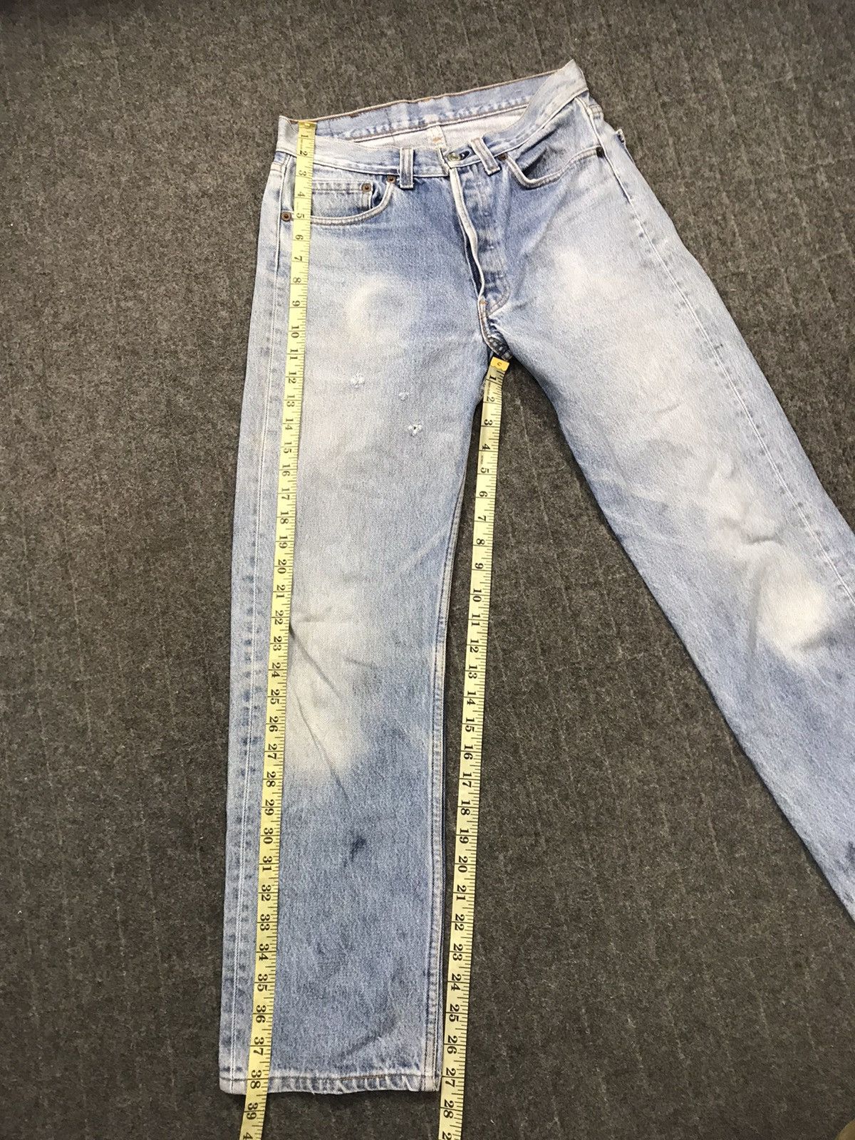 Levi's Vintage Clothing Levi's Strauss 501 Button Fly Jeans Pants Sun Beauty Faded Size 28" / US 6 / IT 42 - 15 Thumbnail