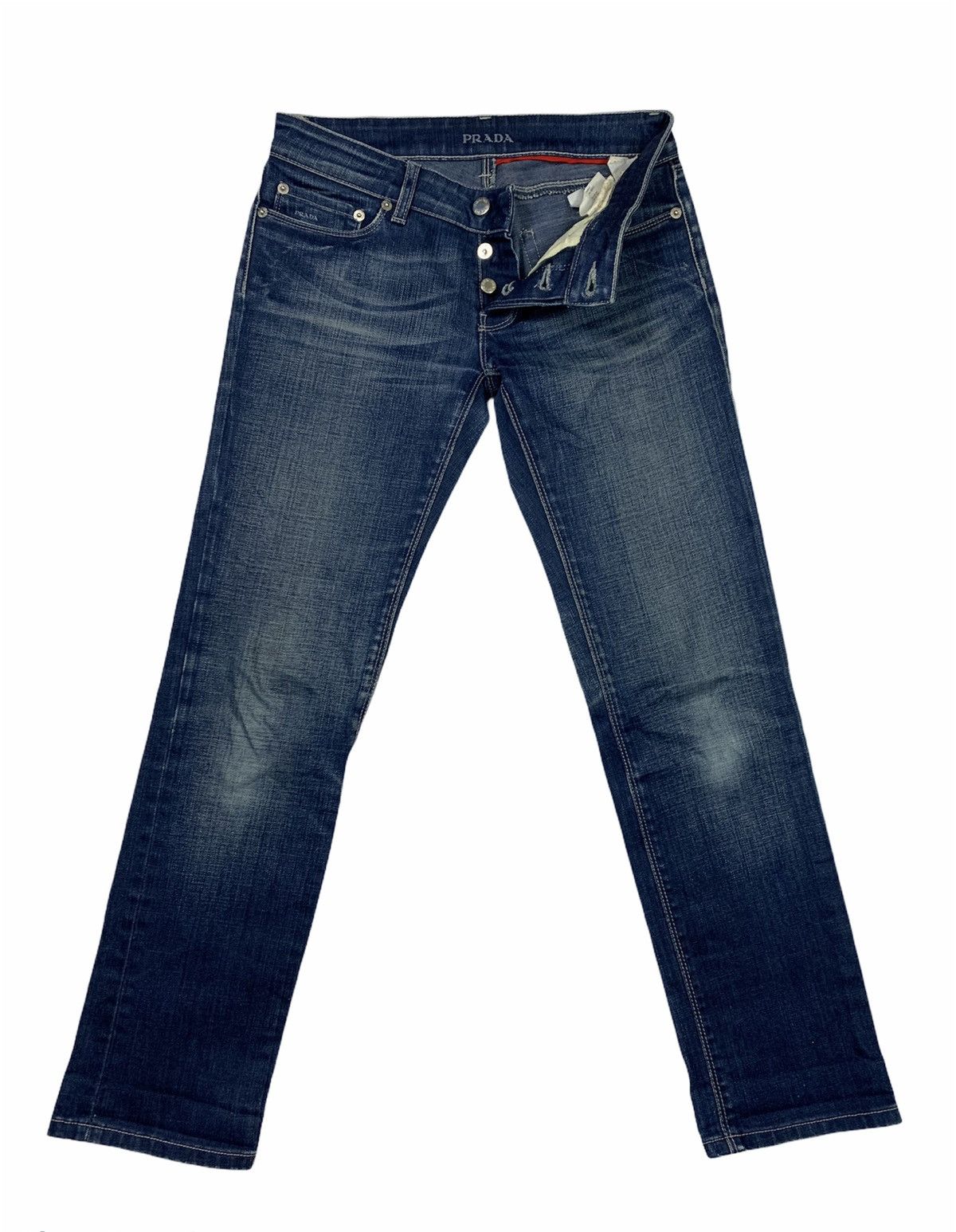 Prada Prada denim contour fit Size US 29 - 1 Thumbnail