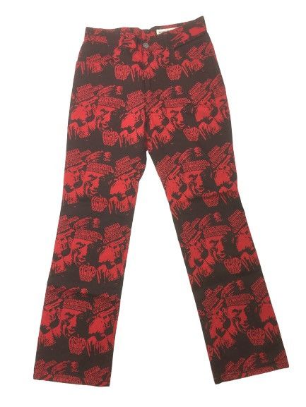 Japanese Brand Stone angel japanesse brand fullprint pants Size US 28 / EU 44 - 1 Thumbnail