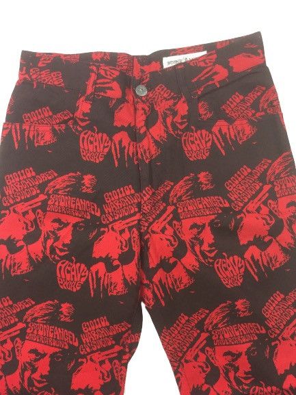 Japanese Brand Stone angel japanesse brand fullprint pants Size US 28 / EU 44 - 3 Thumbnail