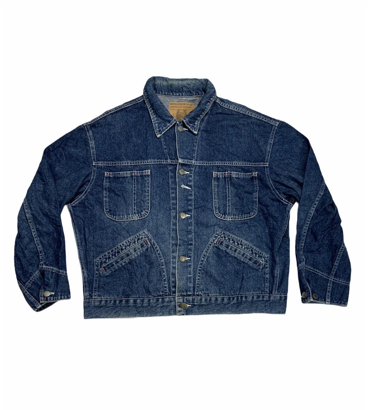 Japanese Brand Spellbound denim jacket Size US XL / EU 56 / 4 - 1 Thumbnail