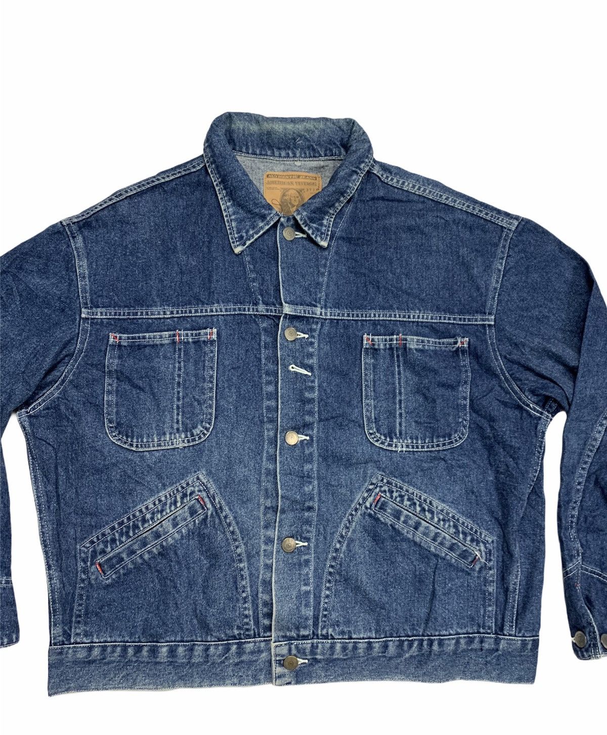 Japanese Brand Spellbound denim jacket Size US XL / EU 56 / 4 - 3 Thumbnail