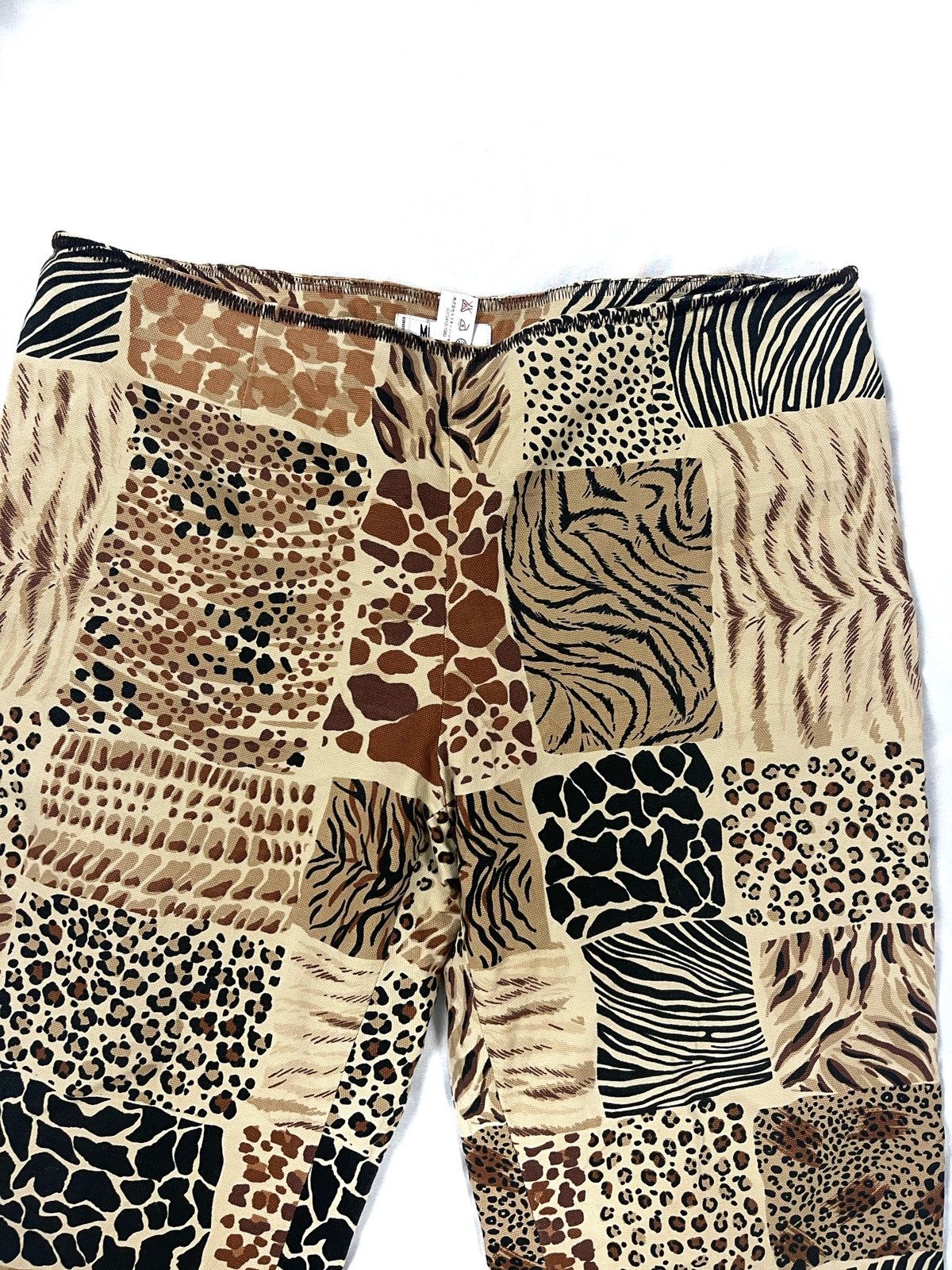 Moschino Moschino overprint design cotton pants side zipper Size US 33 - 3 Thumbnail