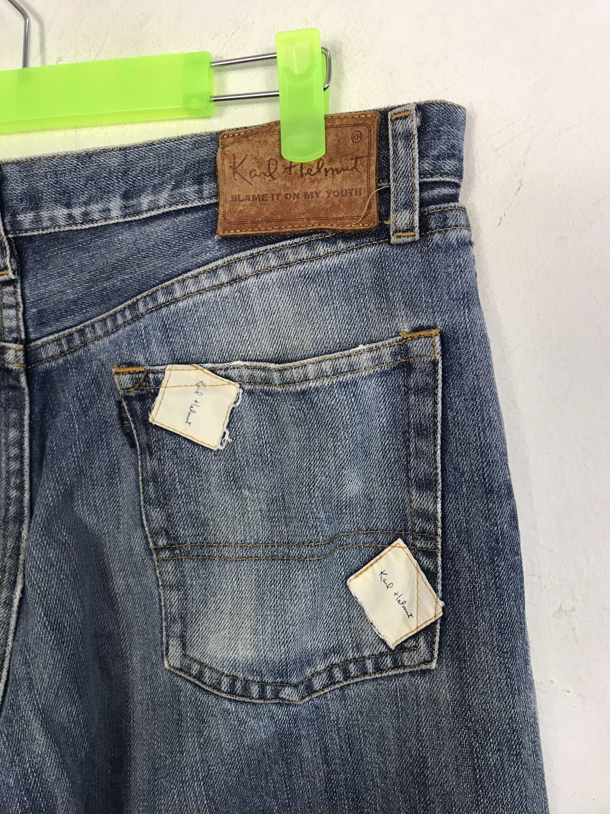 Karl Helmut Karl Helmut Patches Style Denim Jeans Pants Size US 34 / EU 50 - 8 Thumbnail