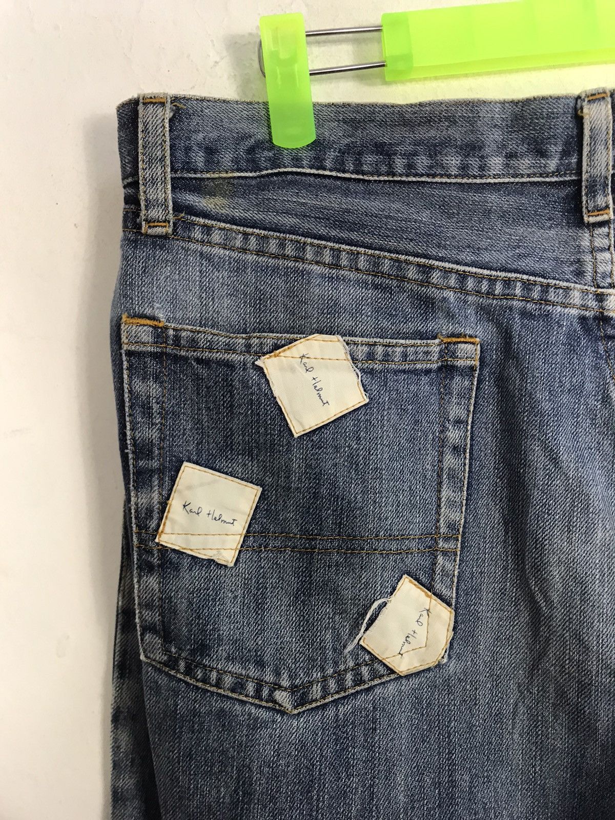 Karl Helmut Karl Helmut Patches Style Denim Jeans Pants Size US 34 / EU 50 - 10 Thumbnail