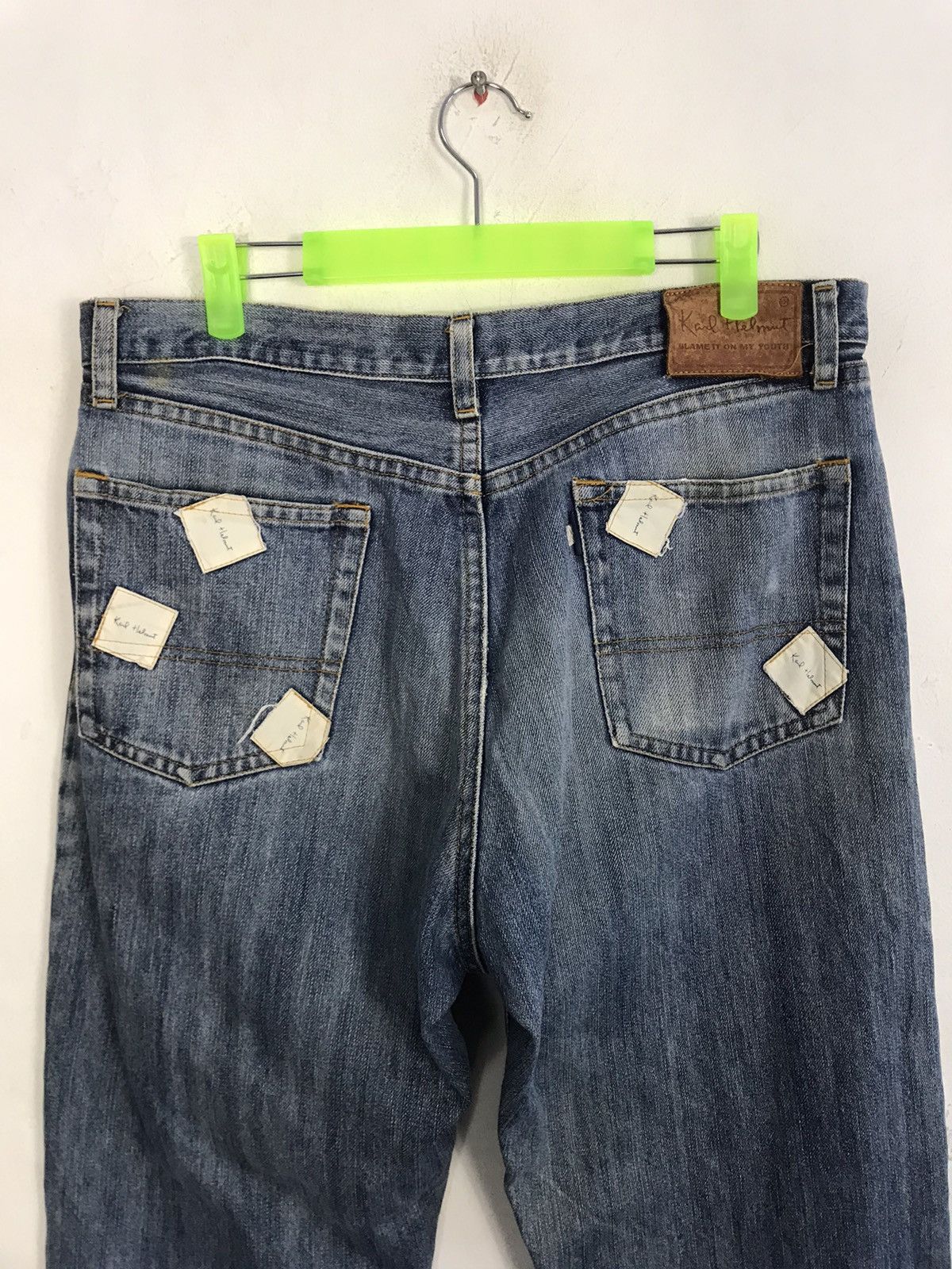 Karl Helmut Karl Helmut Patches Style Denim Jeans Pants Size US 34 / EU 50 - 4 Thumbnail